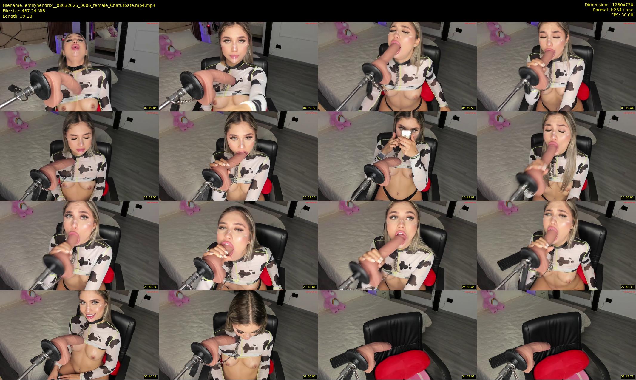 emilyhendrix_ — 40 minute Chaturbate couple cam show recording, 720p, Mar 8, 2025