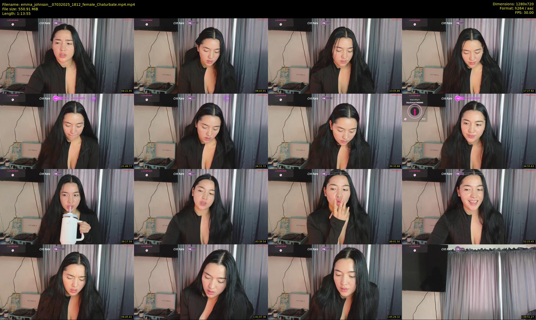 emma_johnson_ — 74 minute Chaturbate female cam show recording, 720p, Mar 7, 2025