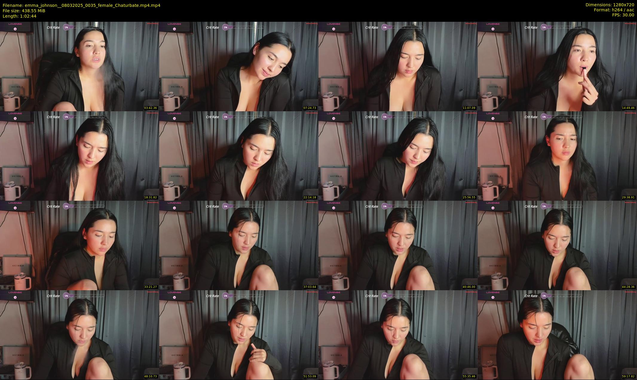 emma_johnson_ — 63 minute Chaturbate female cam show recording, 720p, Mar 8, 2025