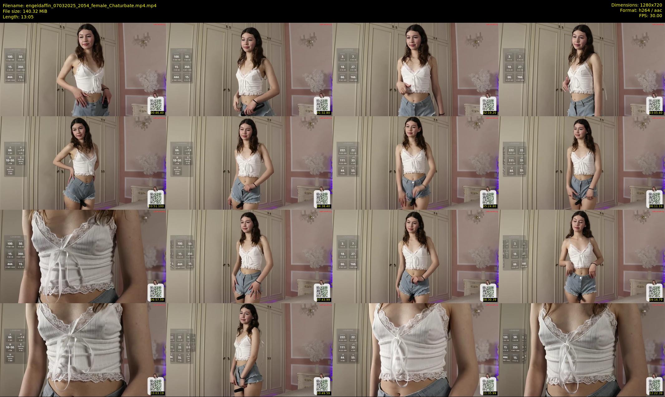 engeldaffin — 14 minute Chaturbate female cam show recording, 720p, Mar 7, 2025