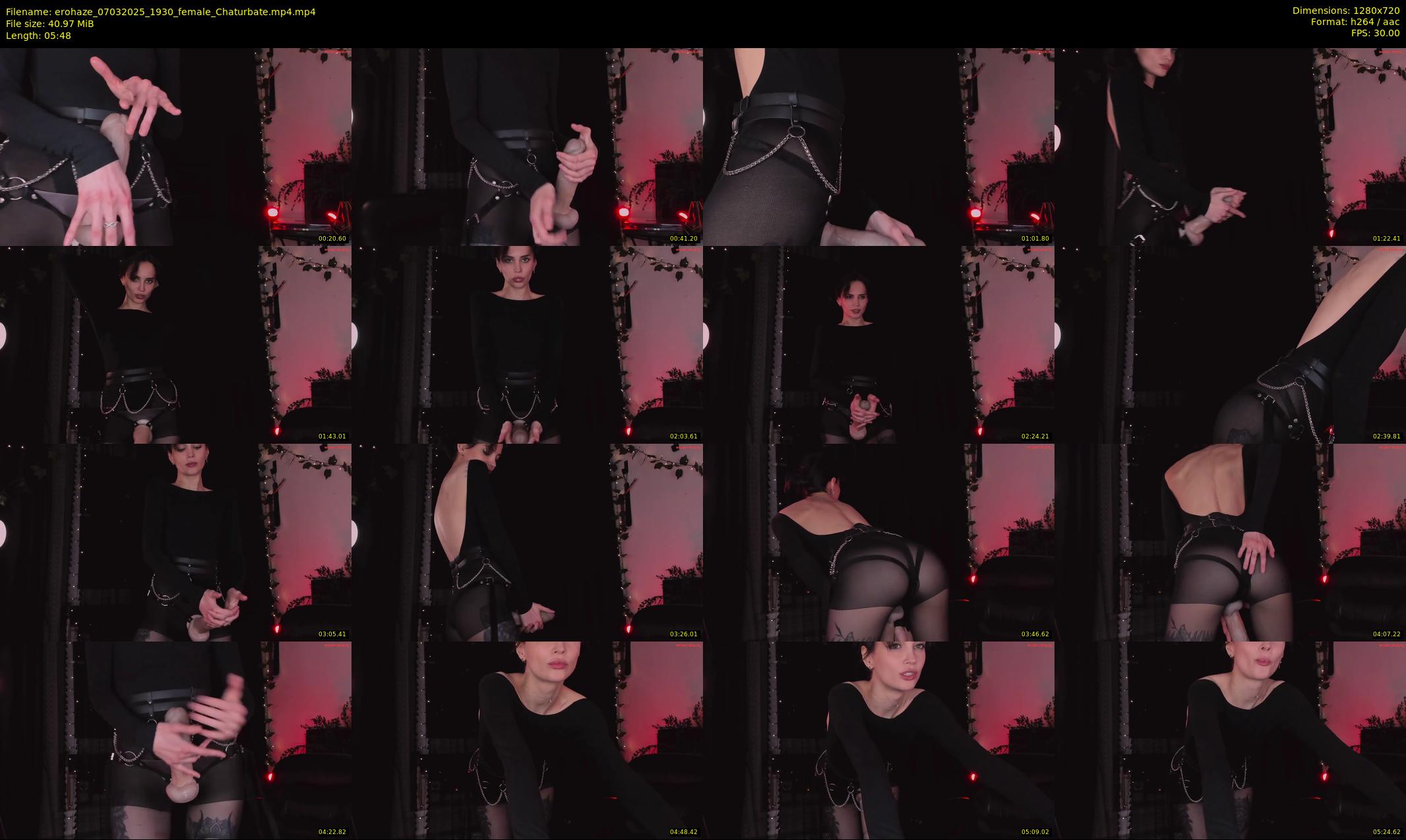 erohaze — 6 minute Chaturbate female cam show recording, 720p, Mar 7, 2025