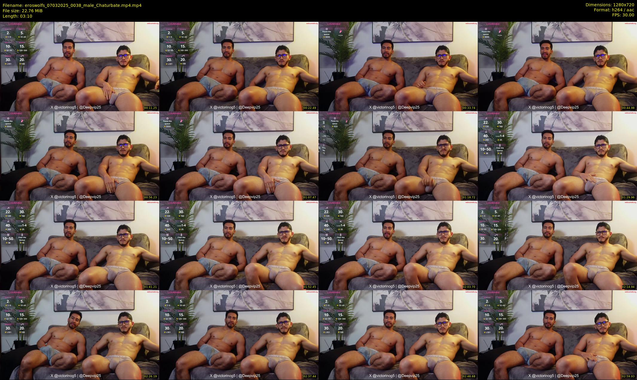 eroswolfs — 4 minute Chaturbate male cam show recording, 720p, Mar 7, 2025
