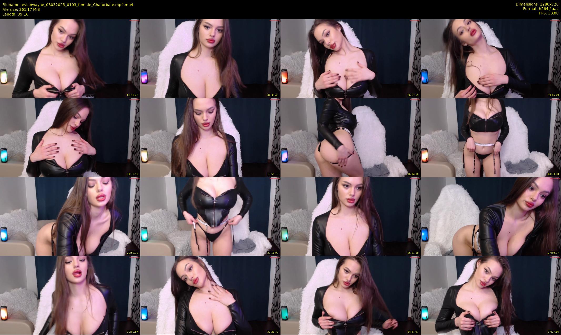 evianwayne — 40 minute Chaturbate female cam show recording, 720p, Mar 8, 2025