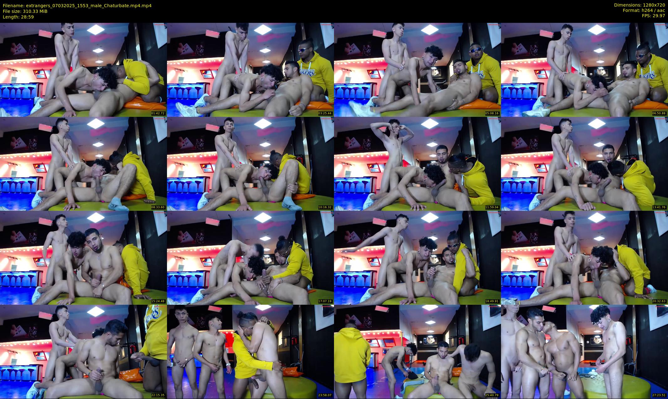 extrangers — 29 minute Chaturbate male cam show recording, 720p, Mar 7, 2025