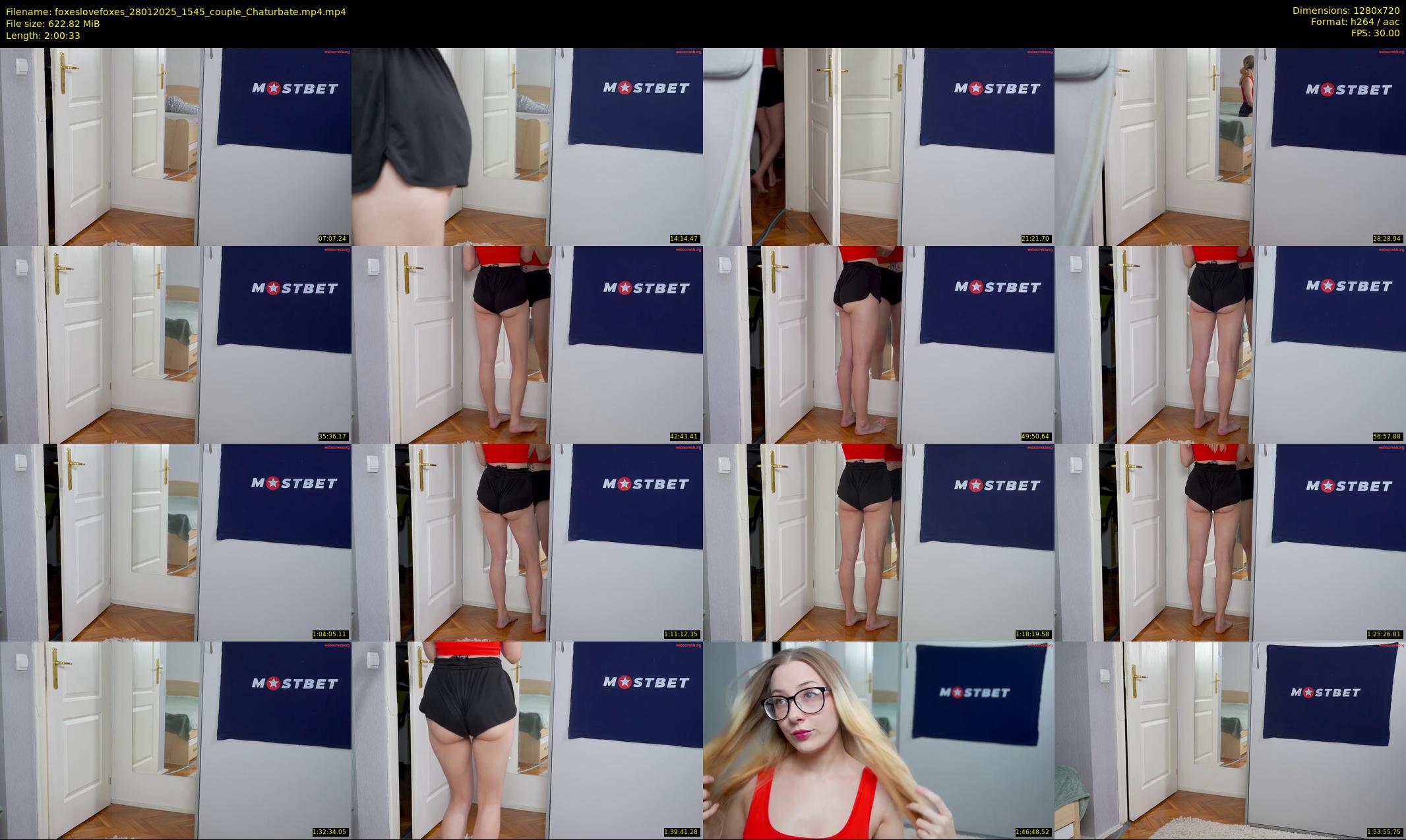 foxeslovefoxes — 121 minute Chaturbate couple cam show recording, 720p, Jan 28, 2025