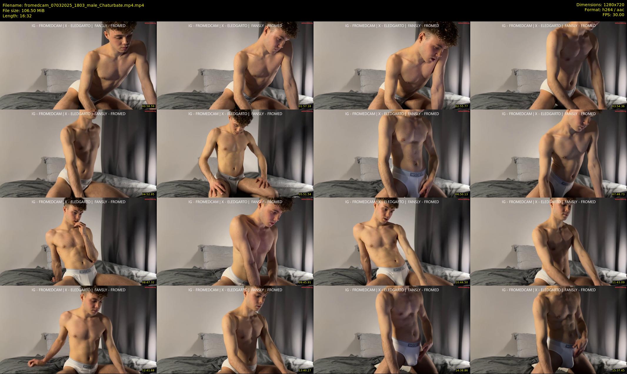 fromedcam — 17 minute Chaturbate male cam show recording, 720p, Mar 7, 2025