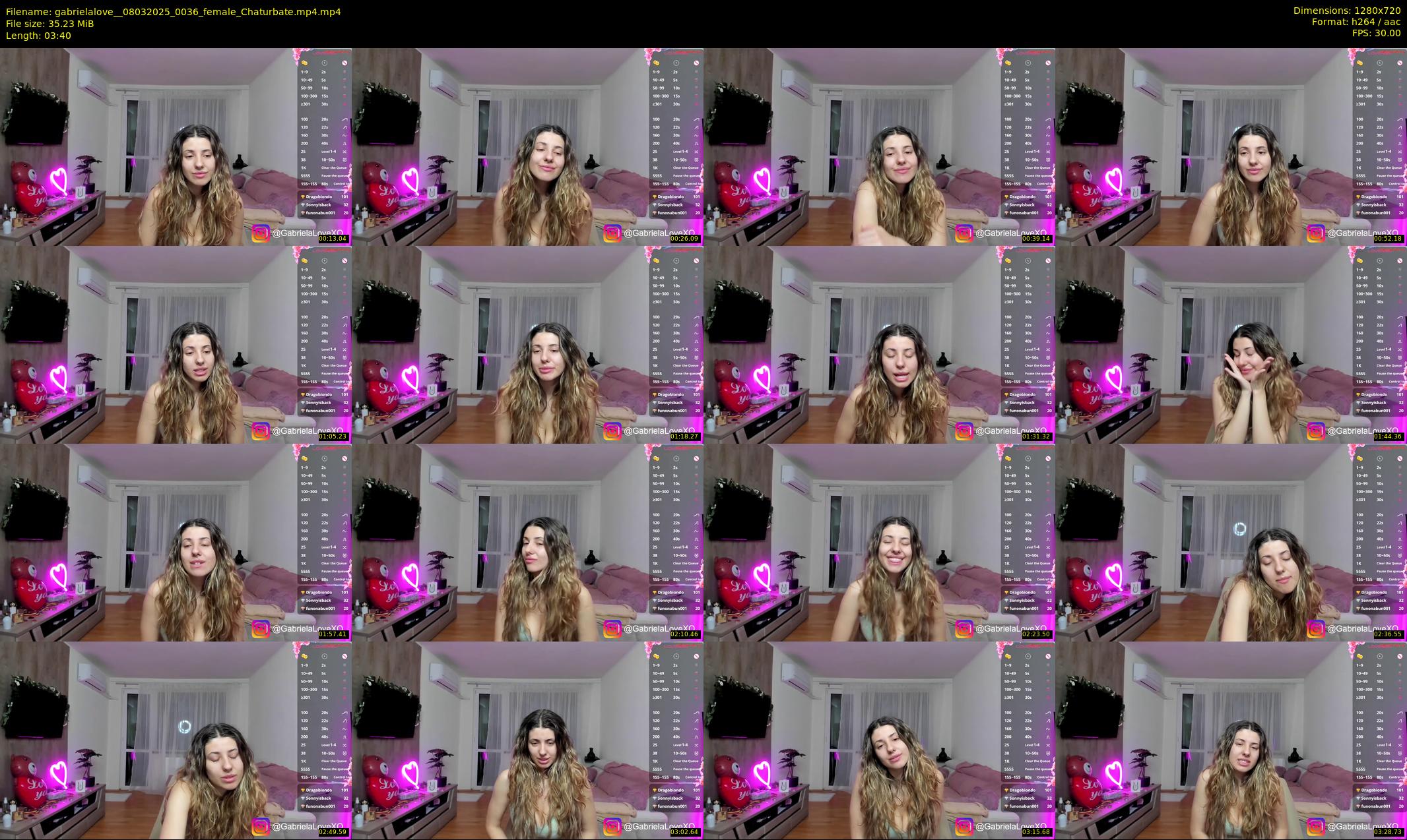 gabrielalove_ — 4 minute Chaturbate female cam show recording, 720p, Mar 8, 2025