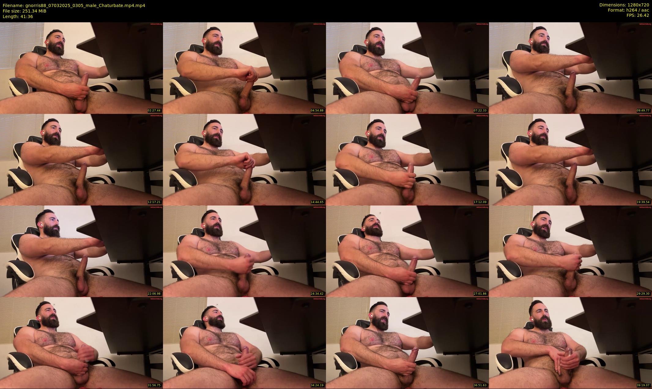 gnorris88 — 42 minute Chaturbate male cam show recording, 720p, Mar 7, 2025
