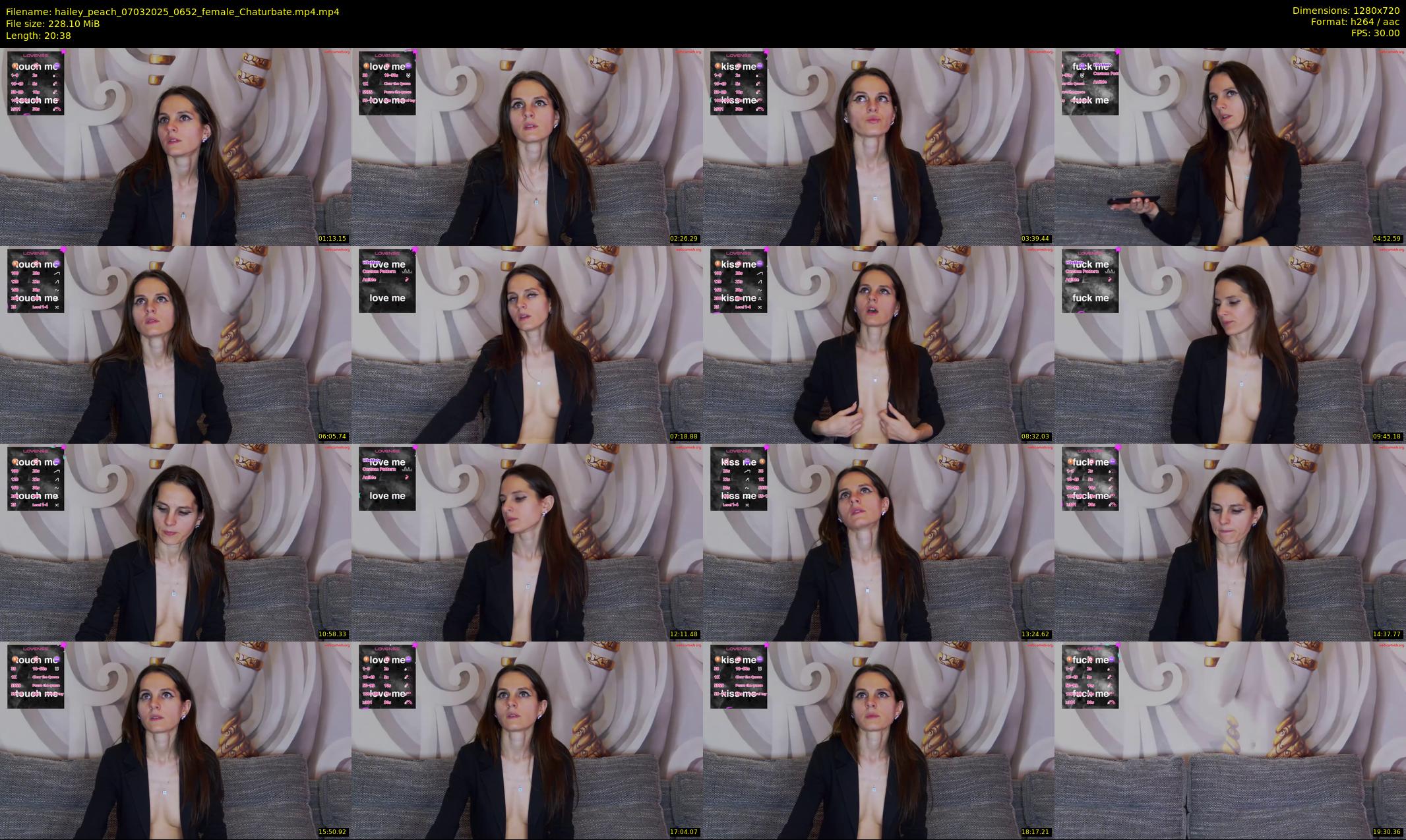 hailey_peach — 21 minute Chaturbate female cam show recording, 720p, Mar 7, 2025