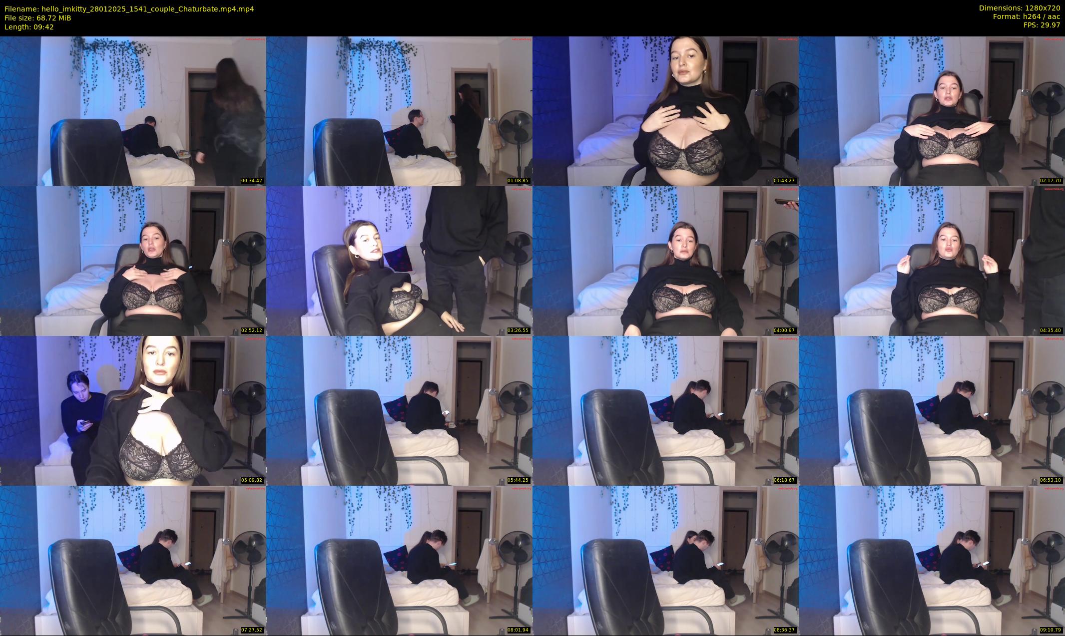 hello_imkitty — 10 minute Chaturbate female cam show recording, 720p, Jan 28, 2025