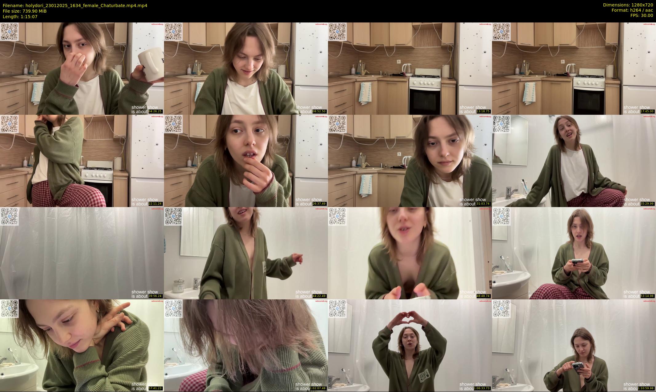holydori — 76 minute Chaturbate female cam show recording, 720p, Jan 23, 2025