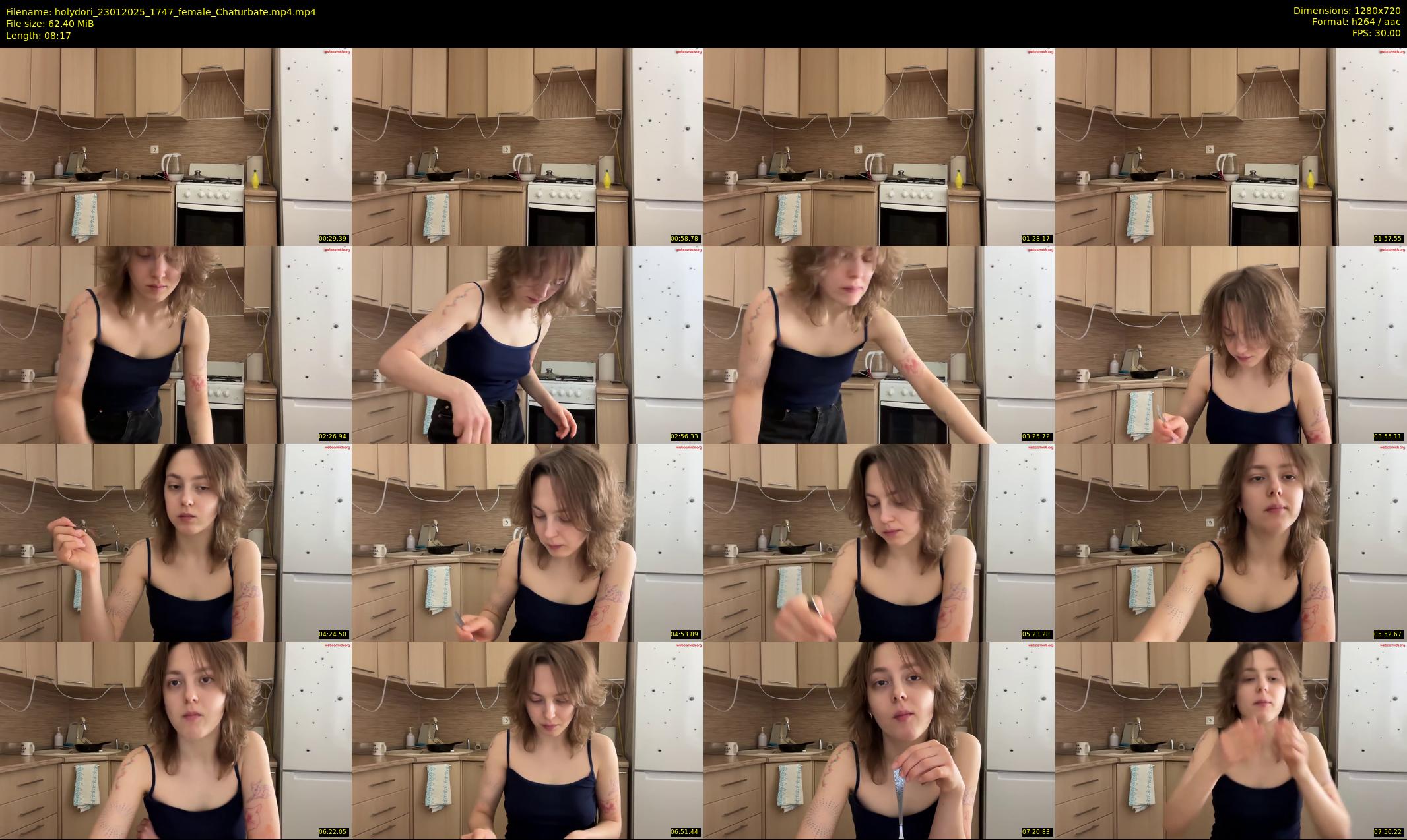 holydori — 9 minute Chaturbate female cam show recording, 720p, Jan 23, 2025