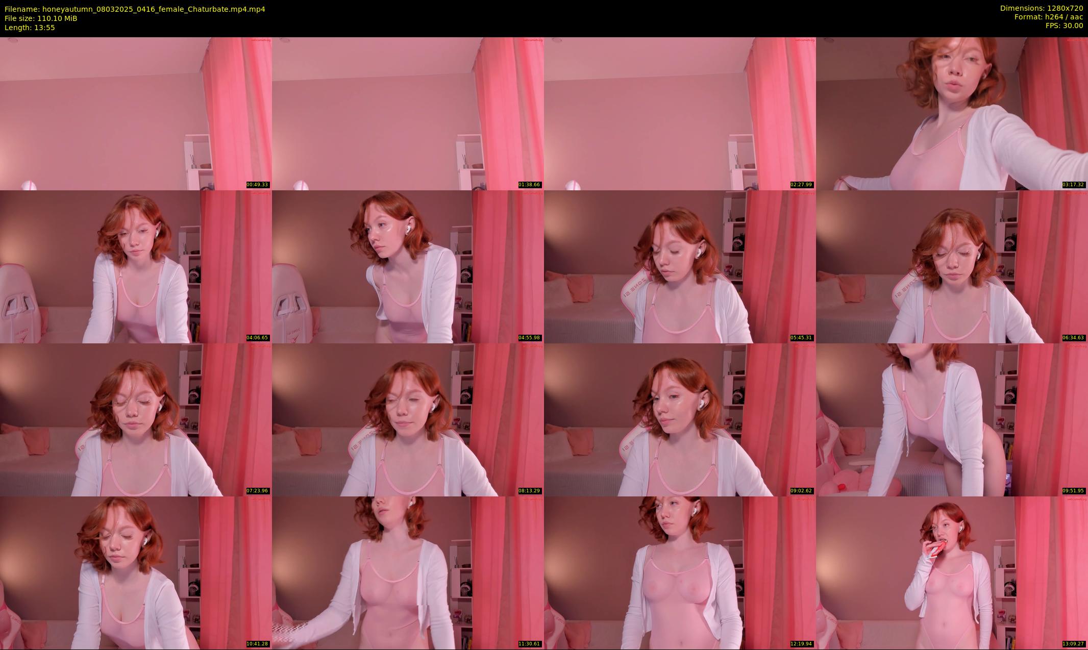 honeyautumn — 14 minute Chaturbate female cam show recording, 720p, Mar 8, 2025