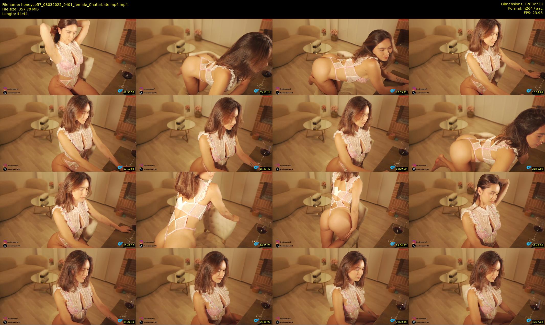 honeyco57 — 45 minute Chaturbate female cam show recording, 720p, Mar 8, 2025
