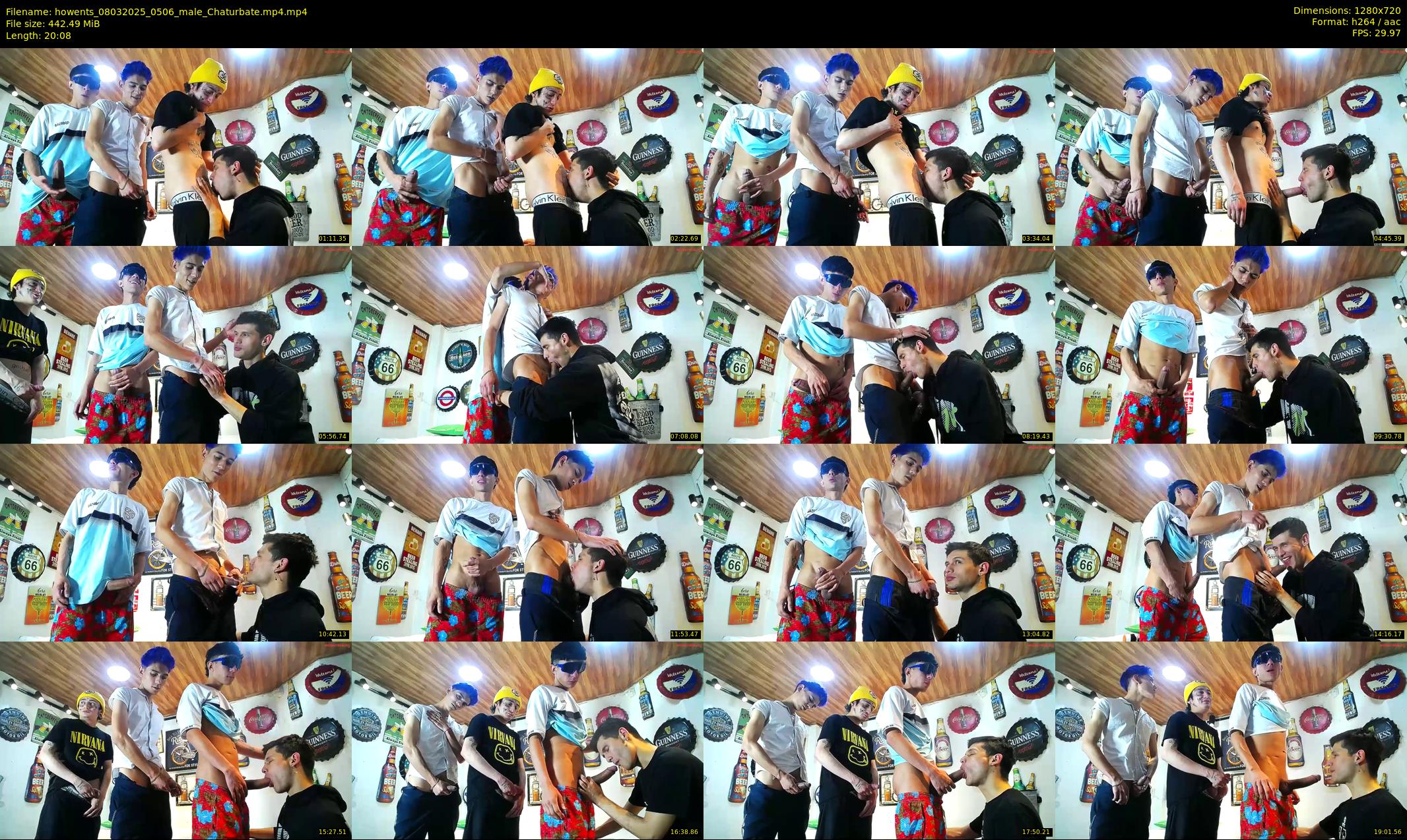 howents — 21 minute Chaturbate male cam show recording, 720p, Mar 8, 2025