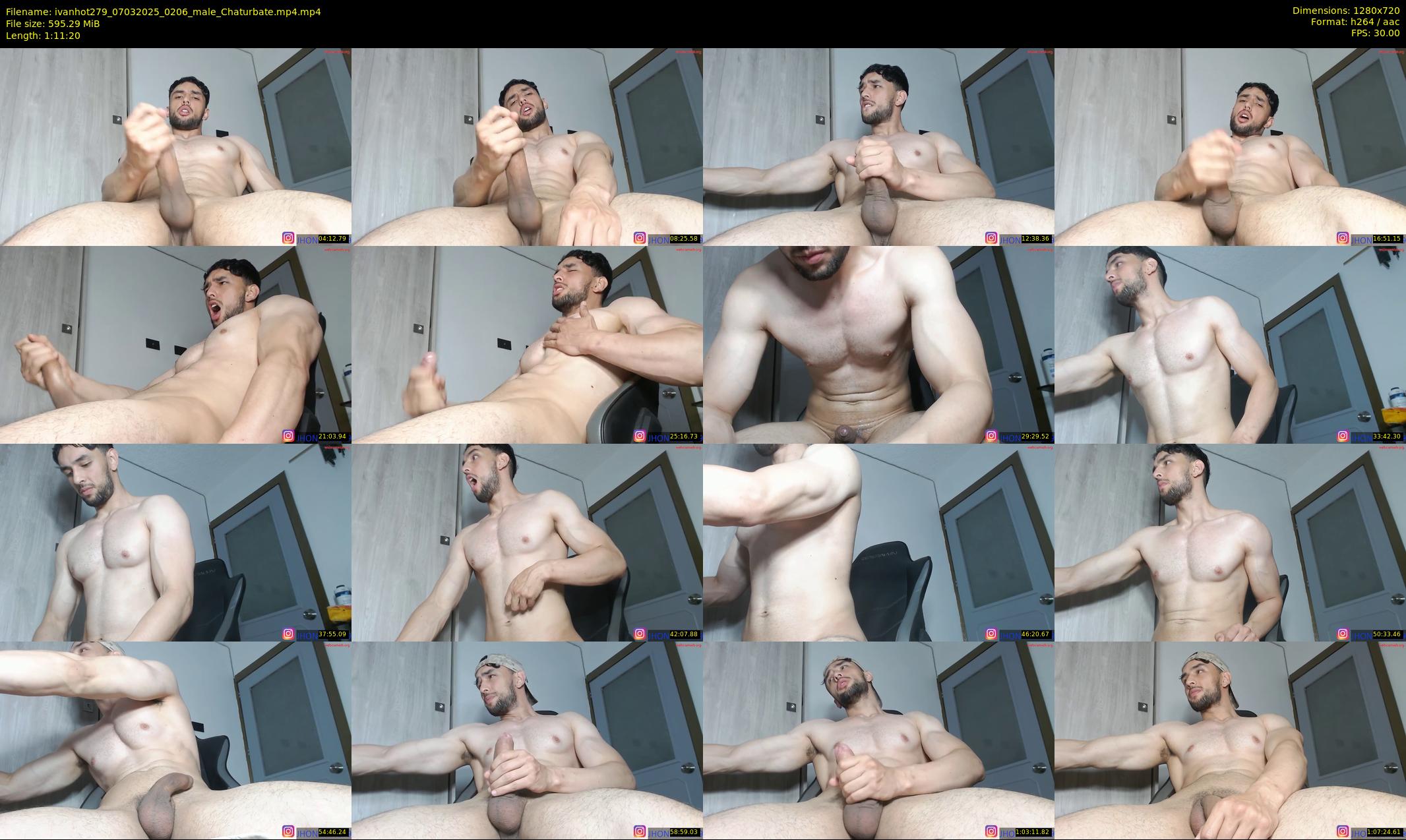 ivanhot279 — 72 minute Chaturbate male cam show recording, 720p, Mar 7, 2025
