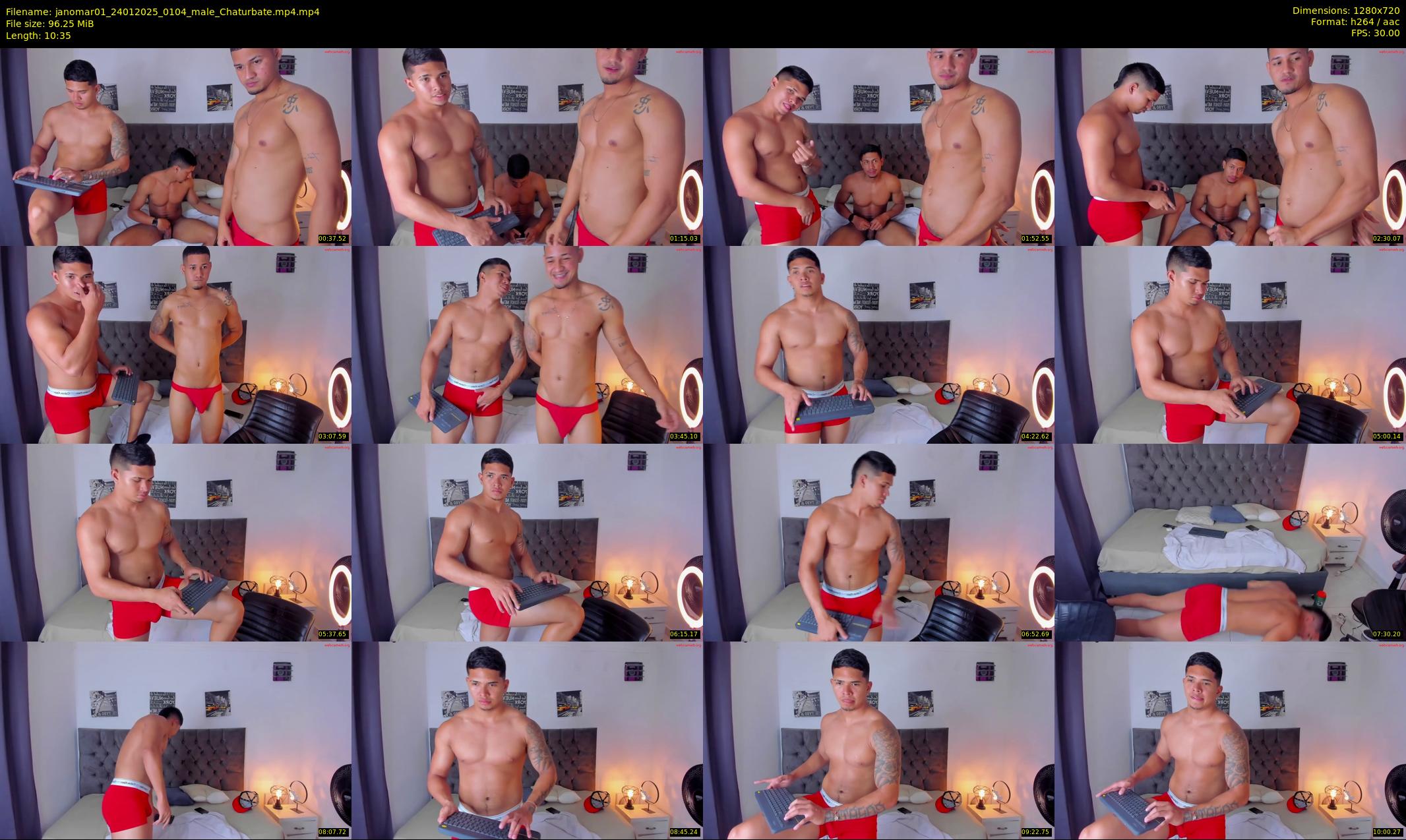 janomar01 — 11 minute Chaturbate male cam show recording, 720p, Jan 24, 2025