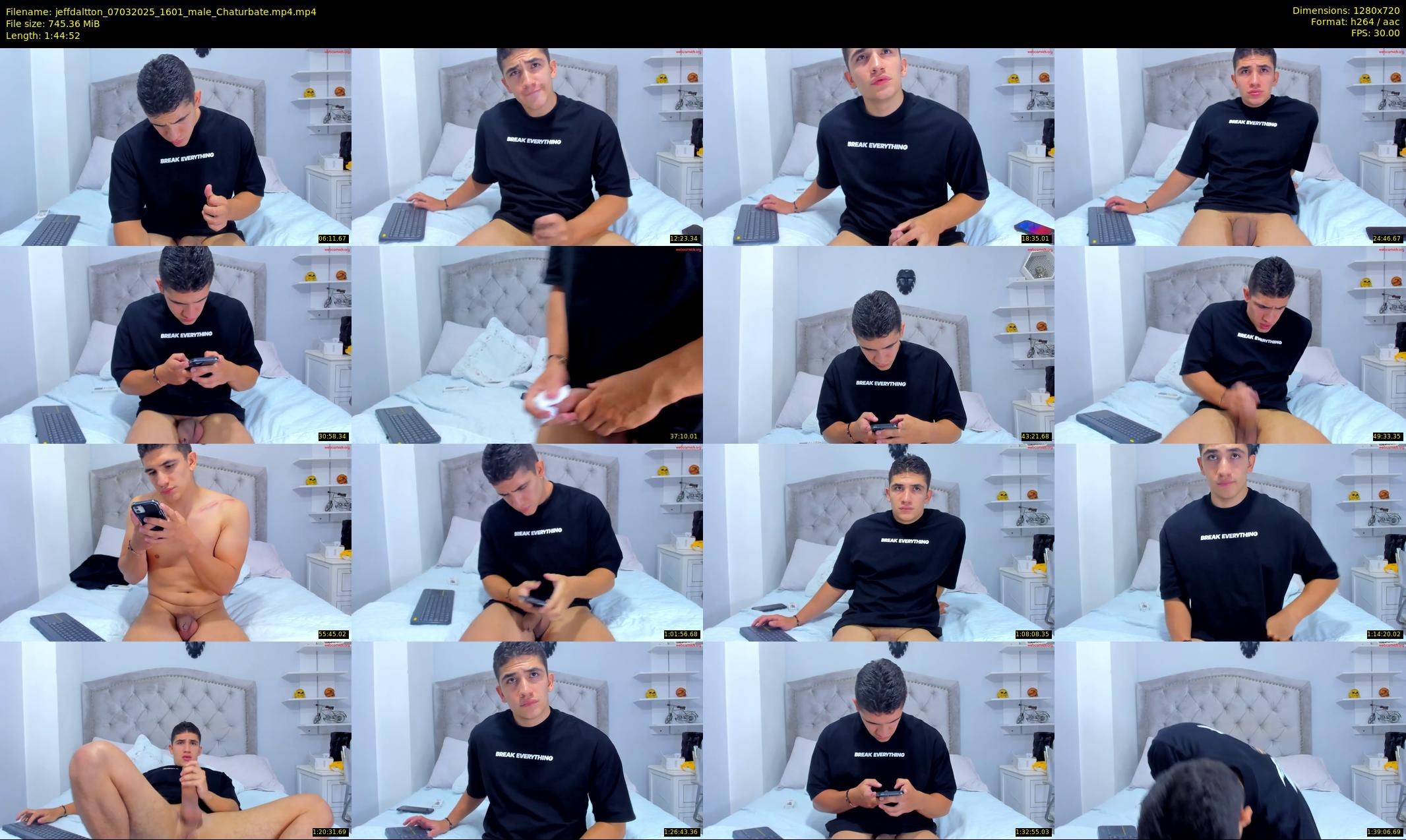 jeffdaltton — 105 minute Chaturbate male cam show recording, 720p, Mar 7, 2025