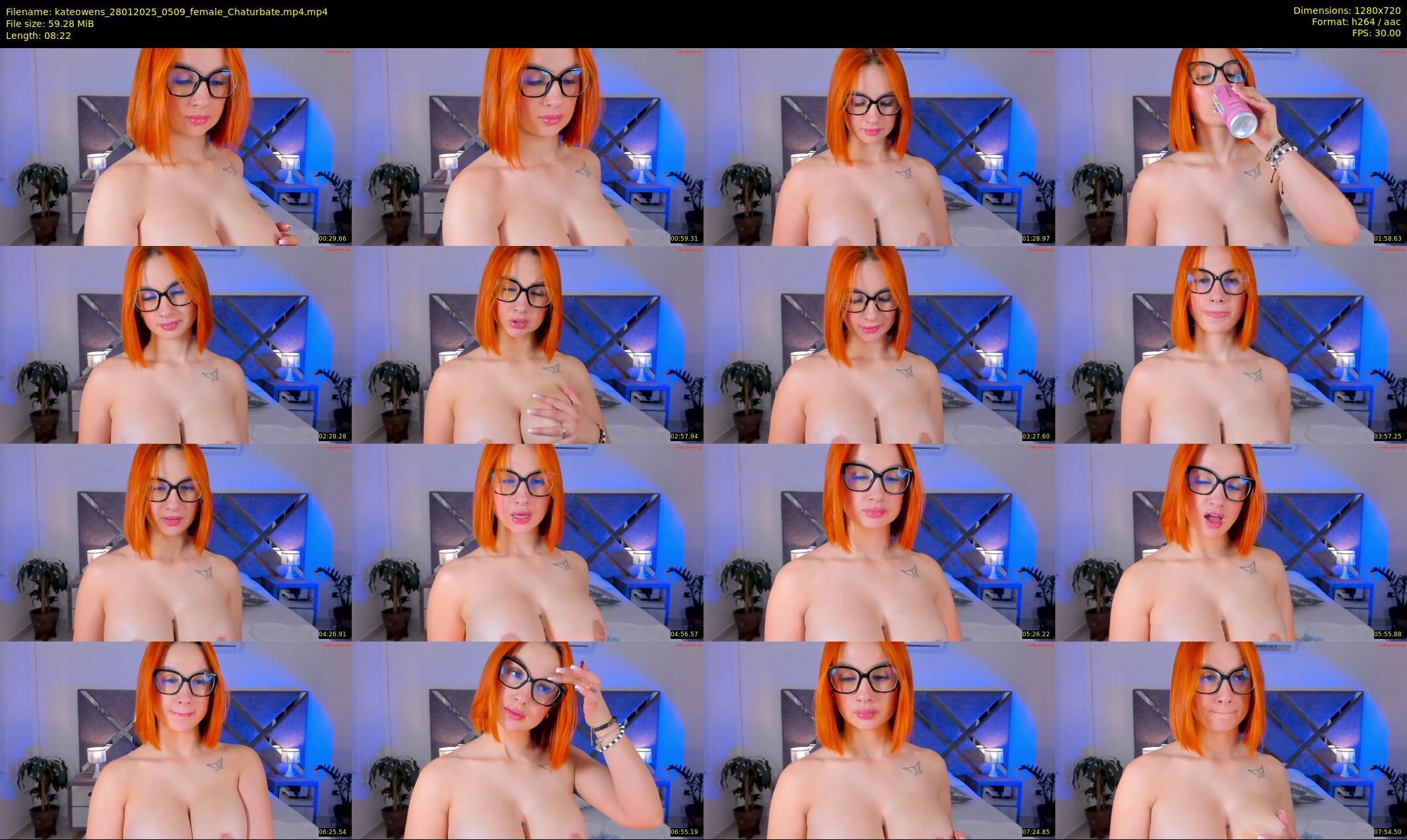 kateowens — 9 minute Chaturbate female cam show recording, 720p, Jan 28, 2025