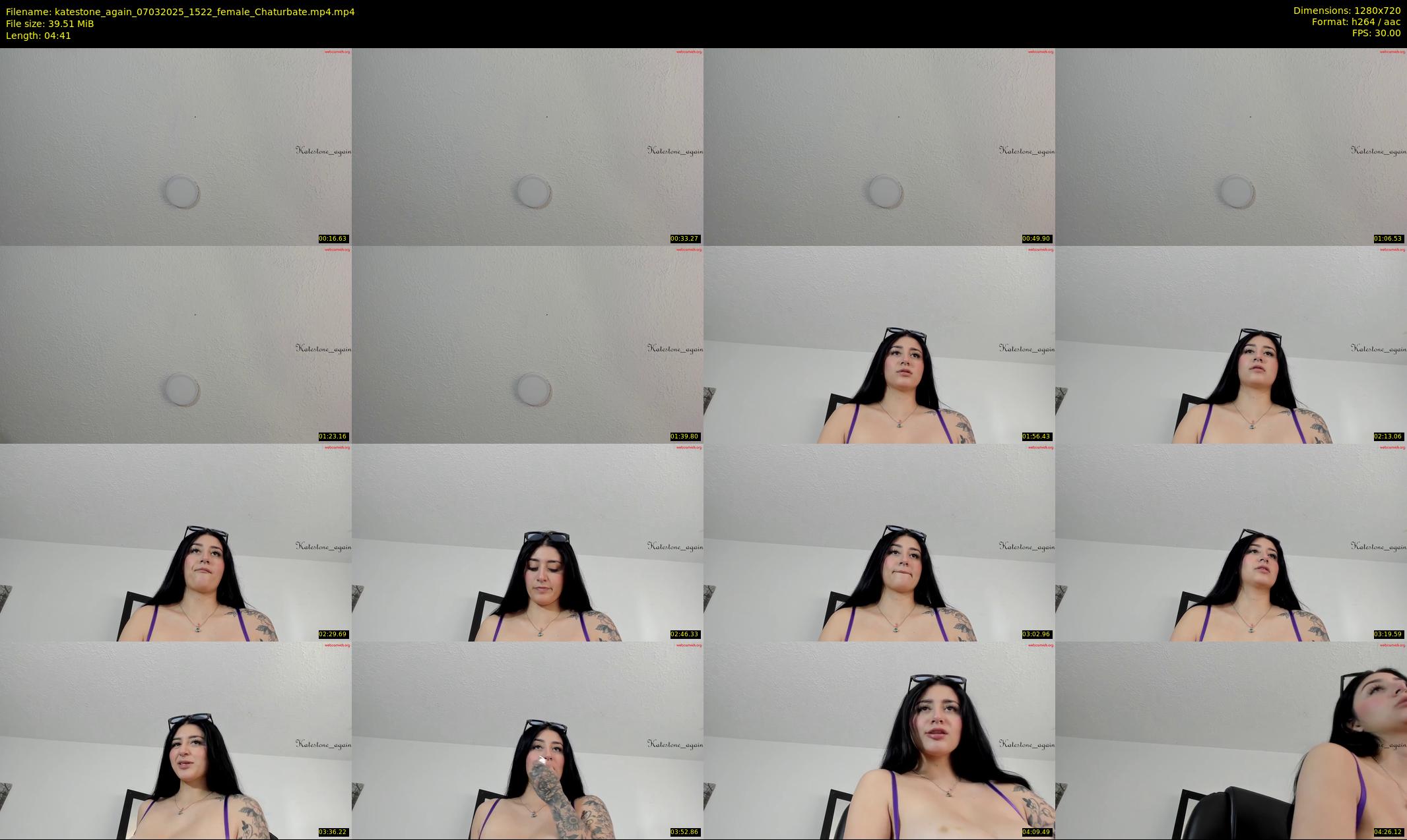 katestone_again — 5 minute Chaturbate female cam show recording, 720p, Mar 7, 2025