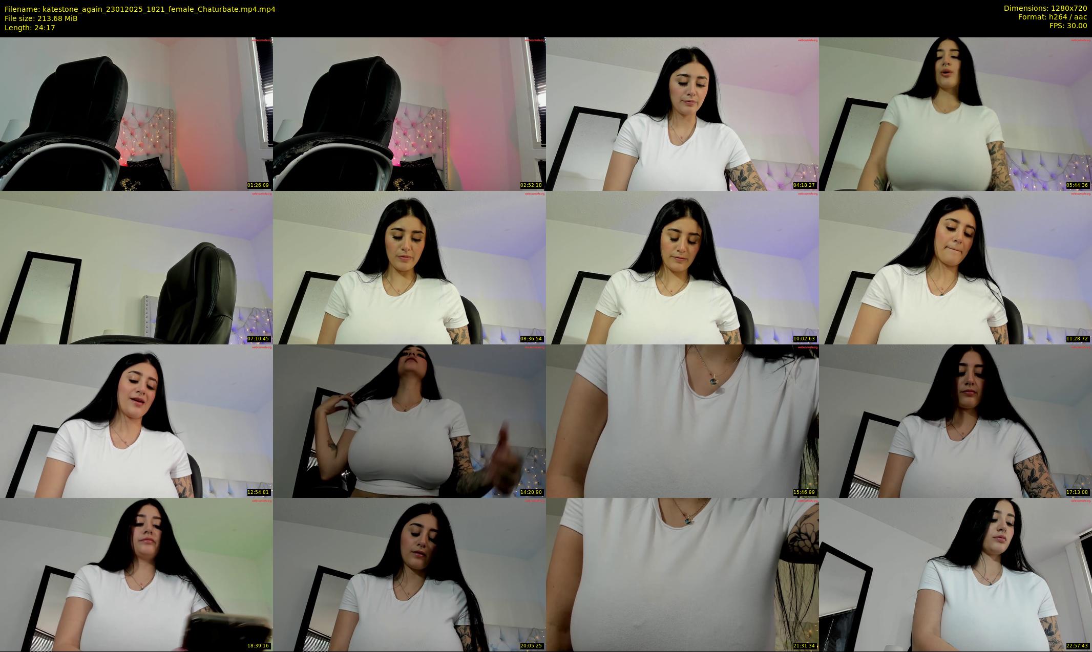 katestone_again — 25 minute Chaturbate female cam show recording, 720p, Jan 23, 2025