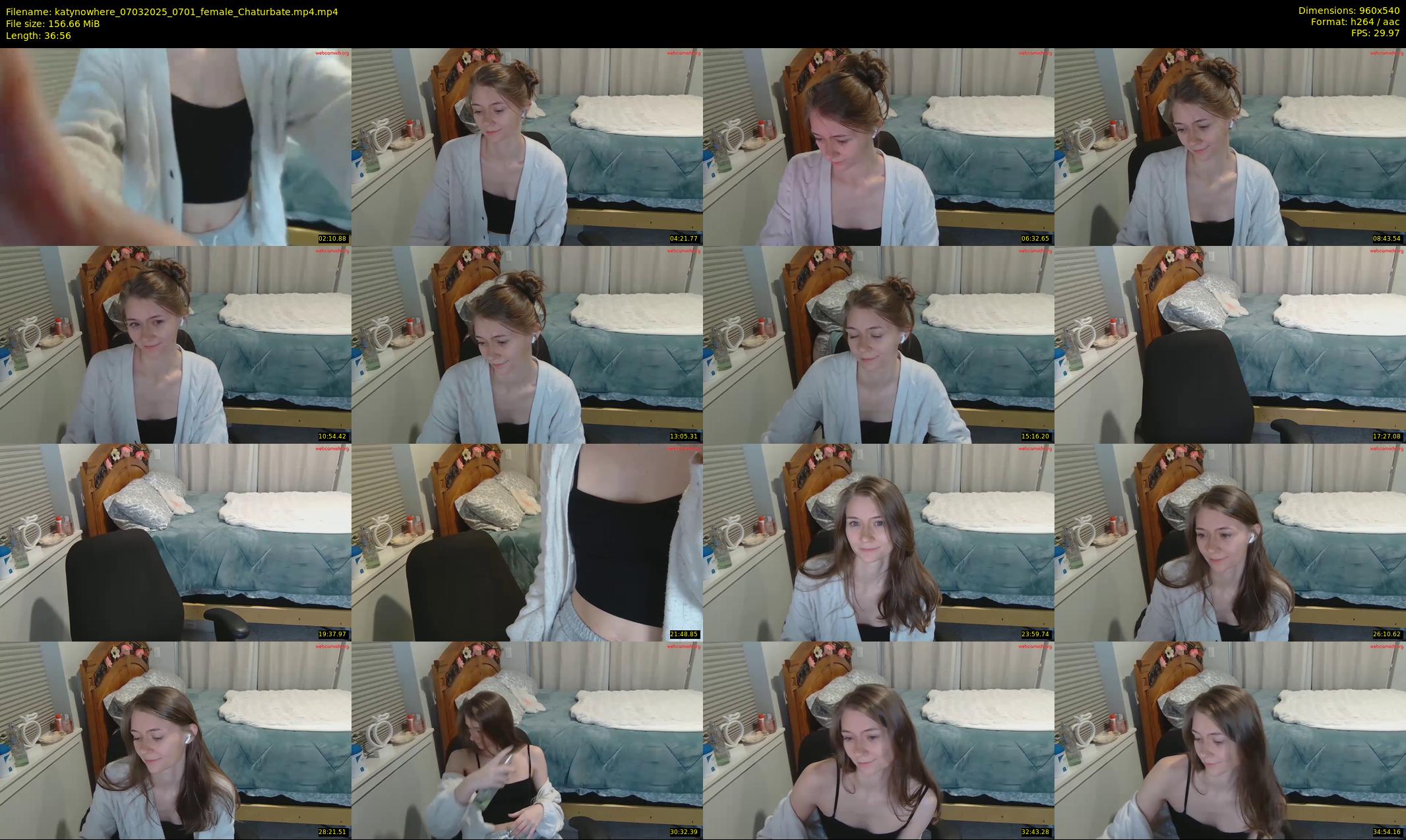 katynowhere — 37 minute Chaturbate female cam show recording, 480p, Mar 7, 2025