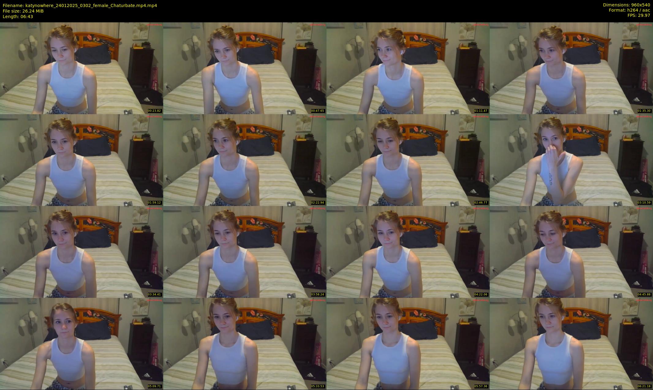 katynowhere — 7 minute Chaturbate female cam show recording, 480p, Jan 24, 2025
