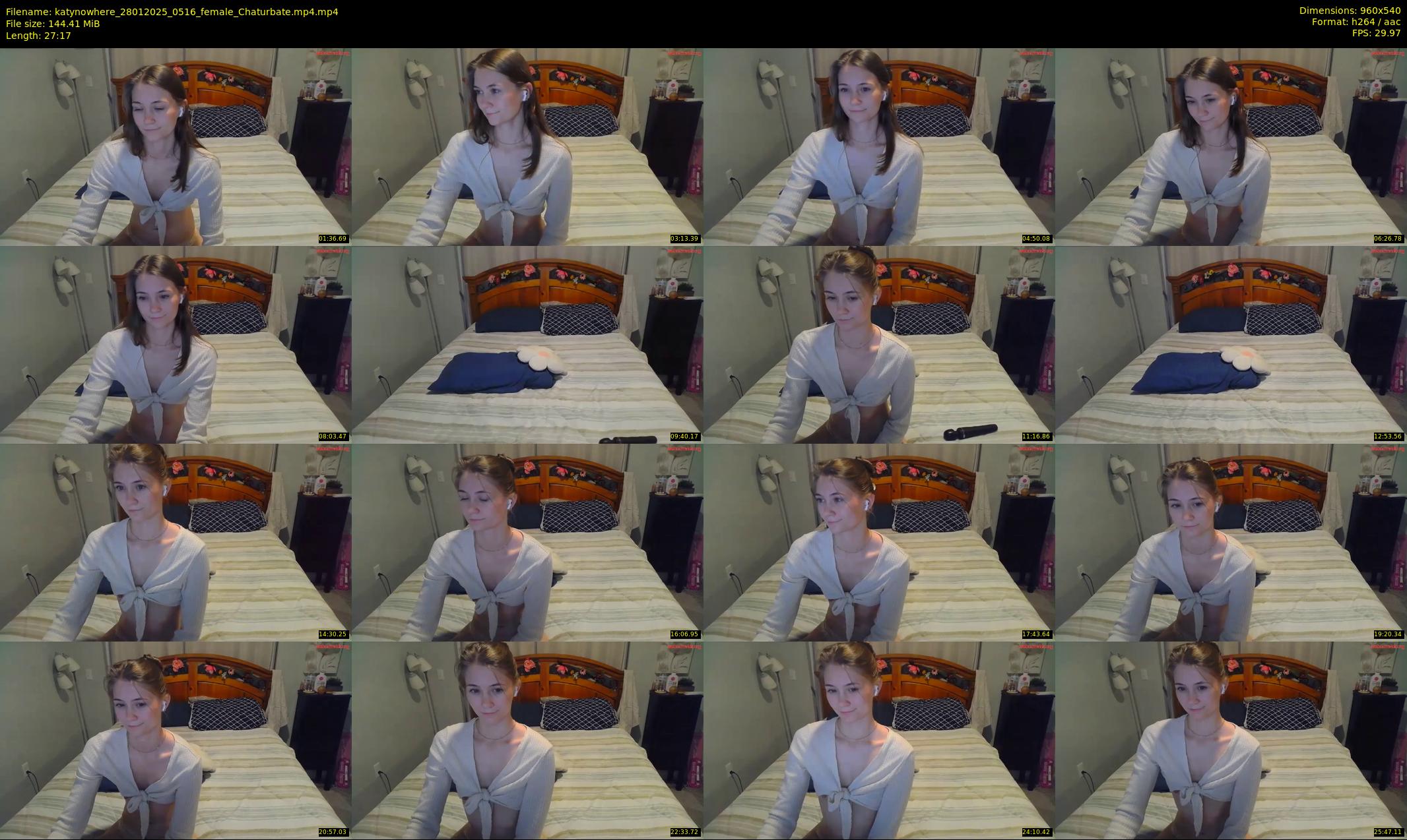 katynowhere — 28 minute Chaturbate female cam show recording, 480p, Jan 28, 2025