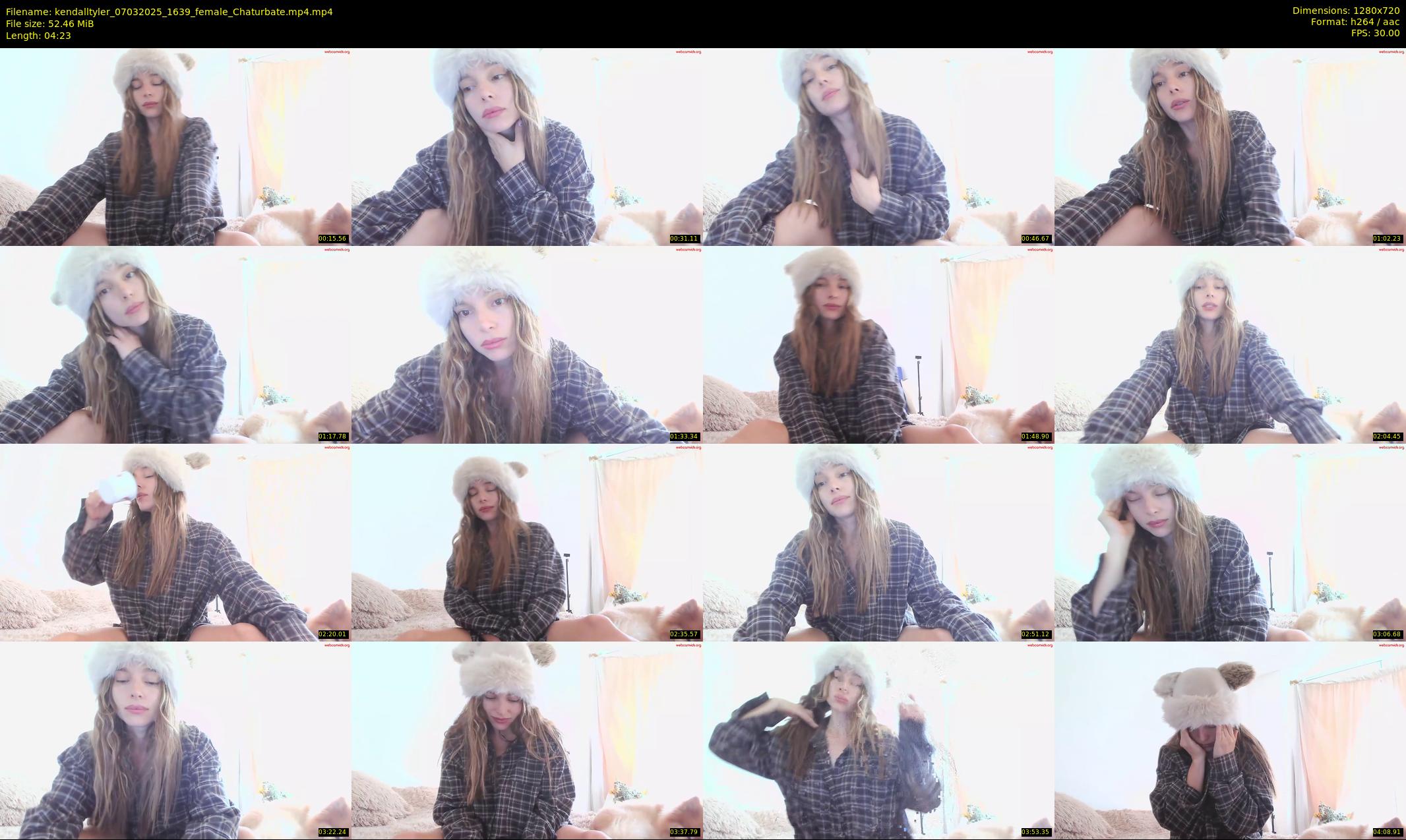 kendalltyler — 5 minute Chaturbate female cam show recording, 720p, Mar 7, 2025