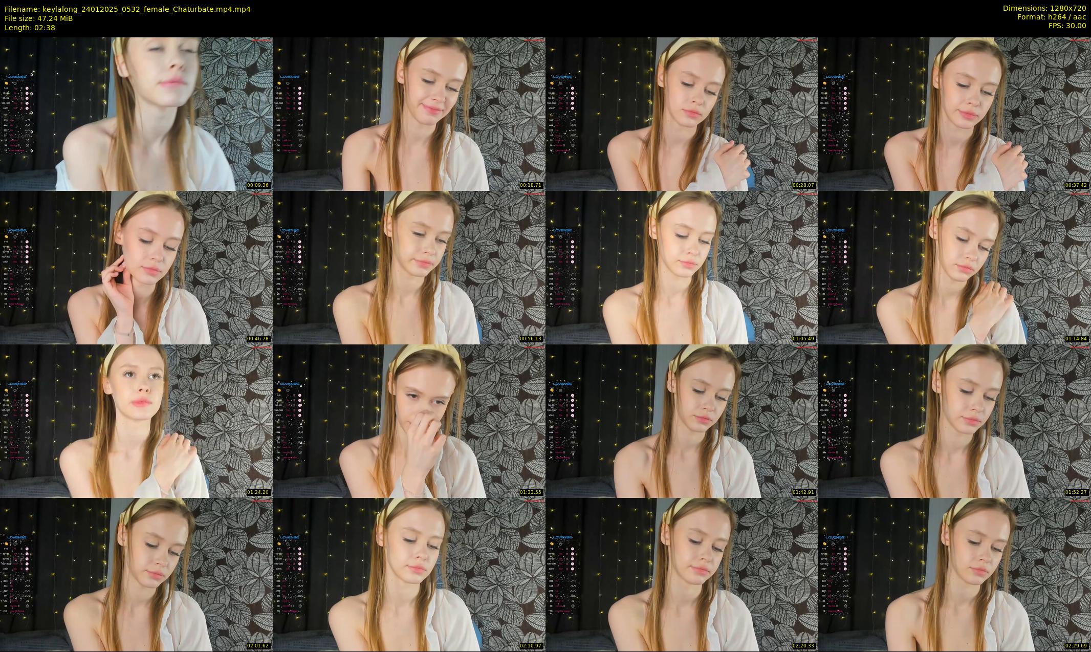 keylalong — 3 minute Chaturbate female cam show recording, 720p, Jan 24, 2025