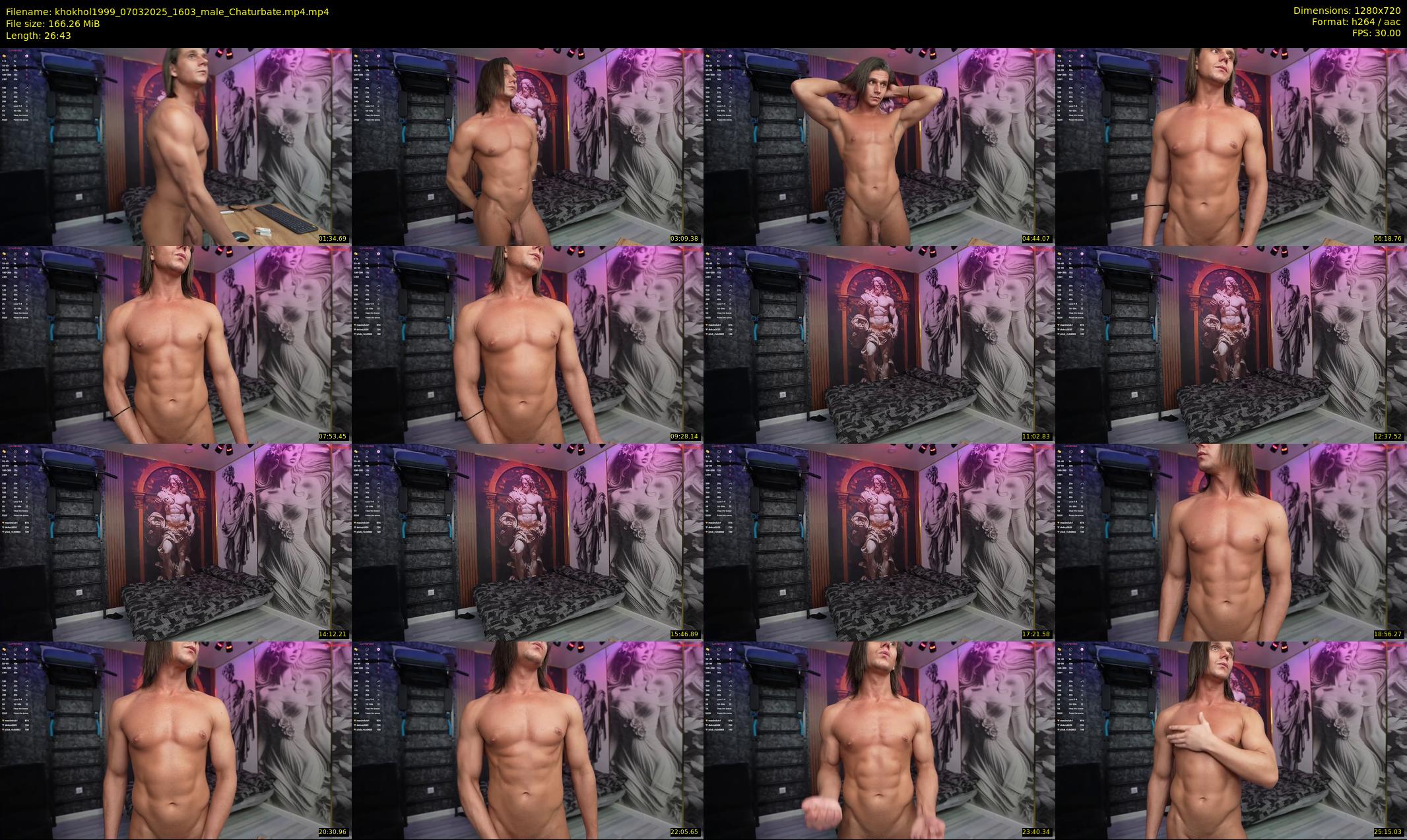 khokhol1999 — 27 minute Chaturbate male cam show recording, 720p, Mar 7, 2025
