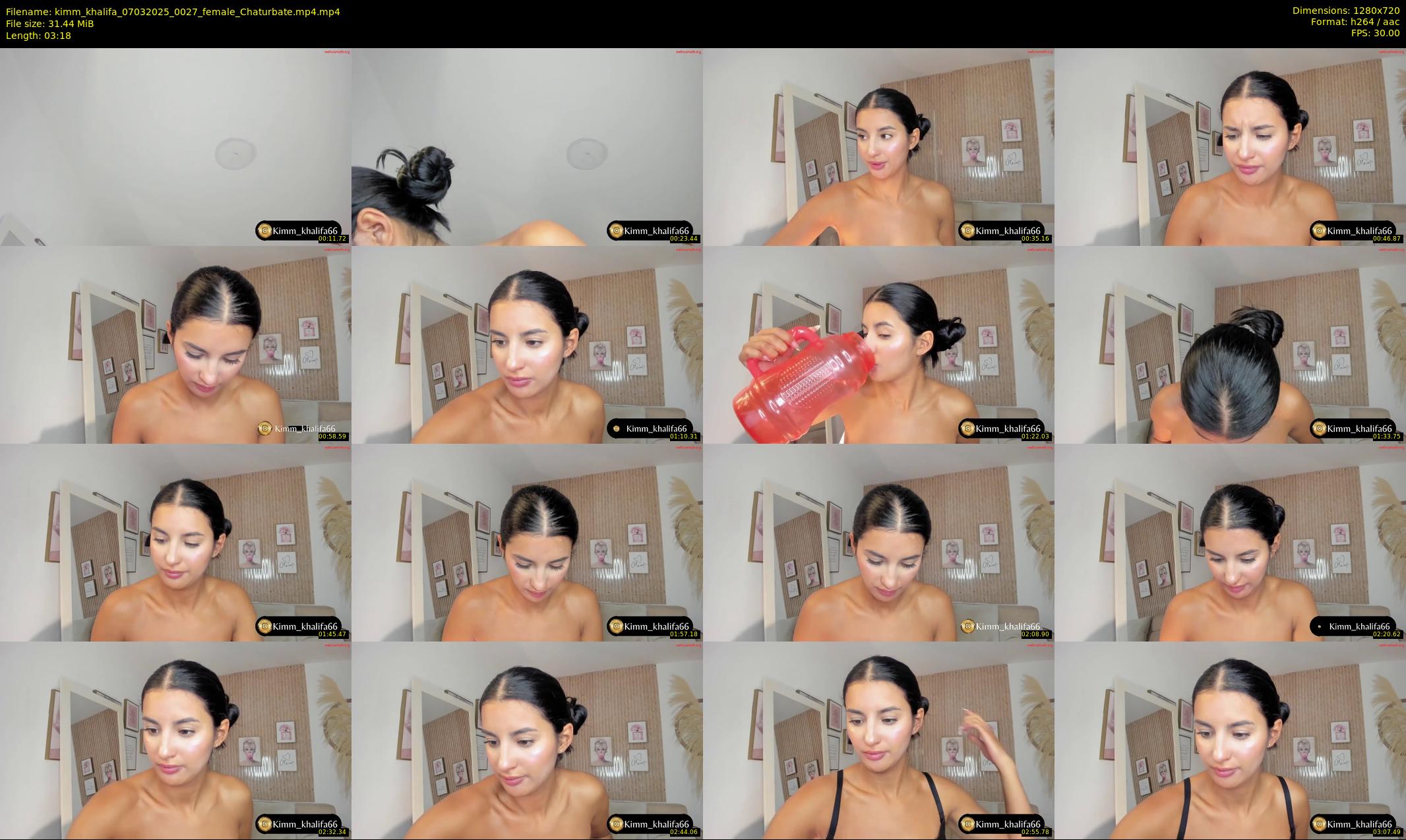 kimm_khalifa — 4 minute Chaturbate female cam show recording, 720p, Mar 7, 2025