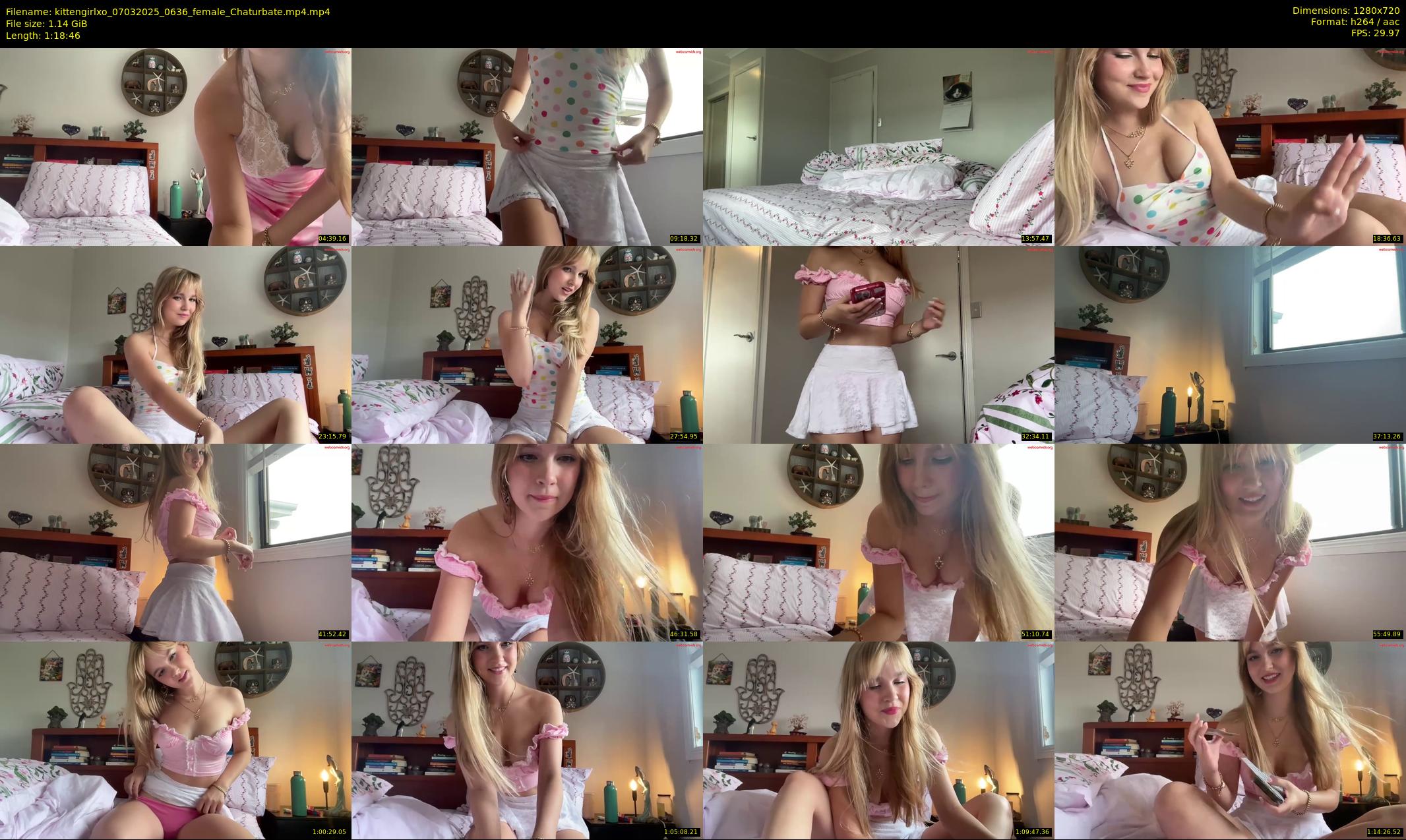 kittengirlxo — 79 minute Chaturbate female cam show recording, 720p, Mar 7, 2025