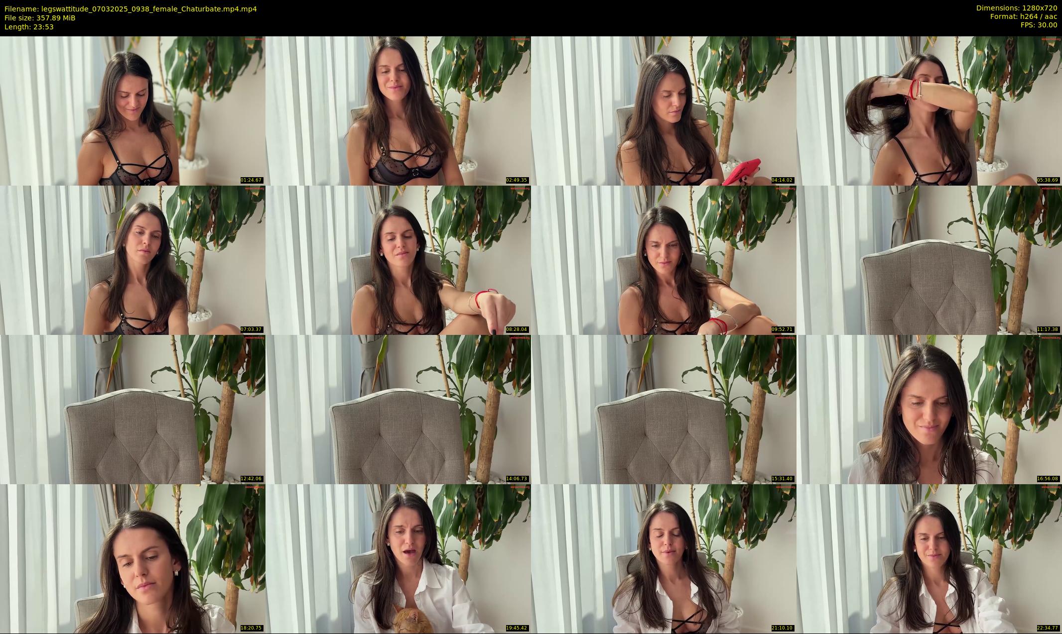 legswattitude — 24 minute Chaturbate female cam show recording, 720p, Mar 7, 2025