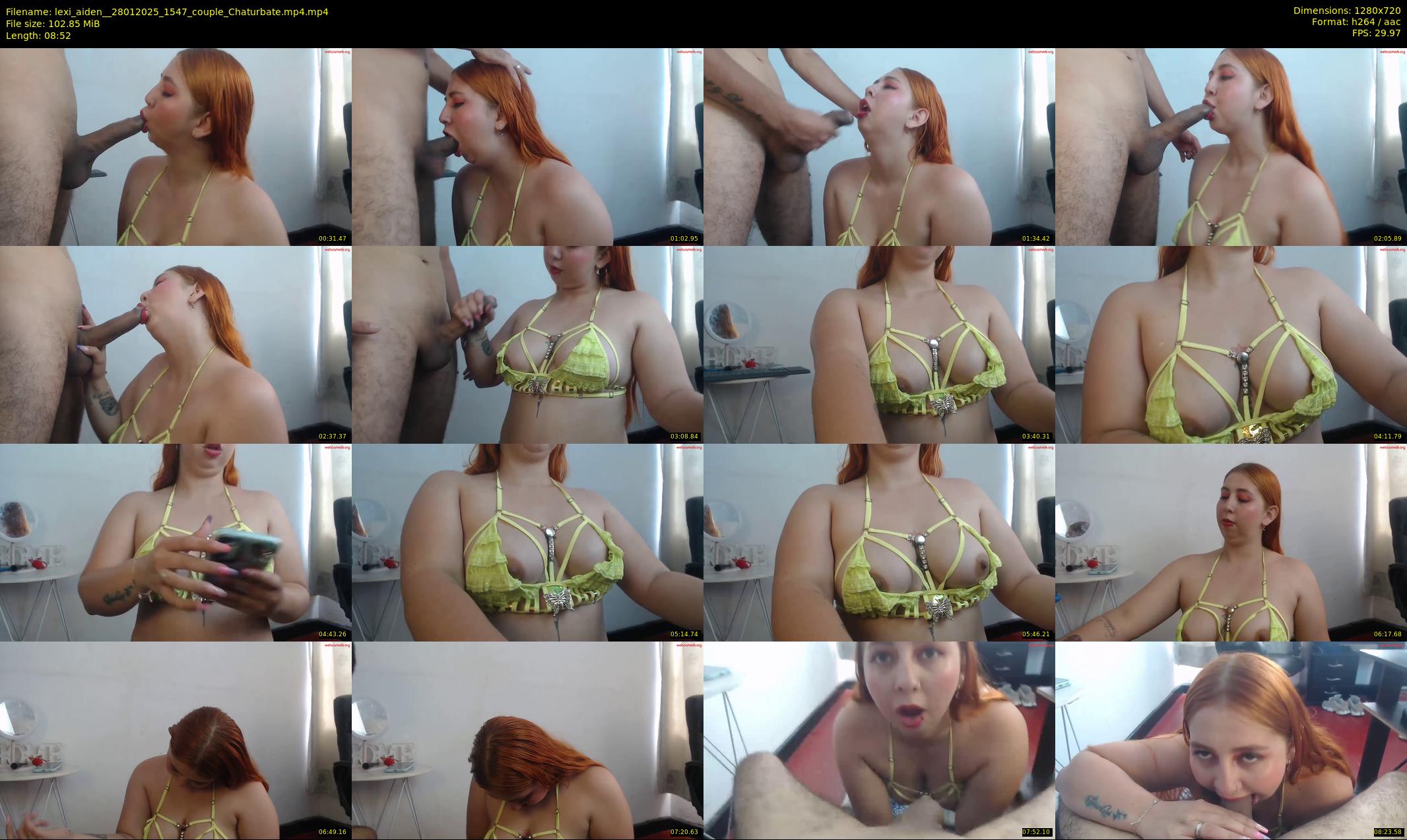 lexi_aiden_ — 9 minute Chaturbate couple cam show recording, 720p, Jan 28, 2025