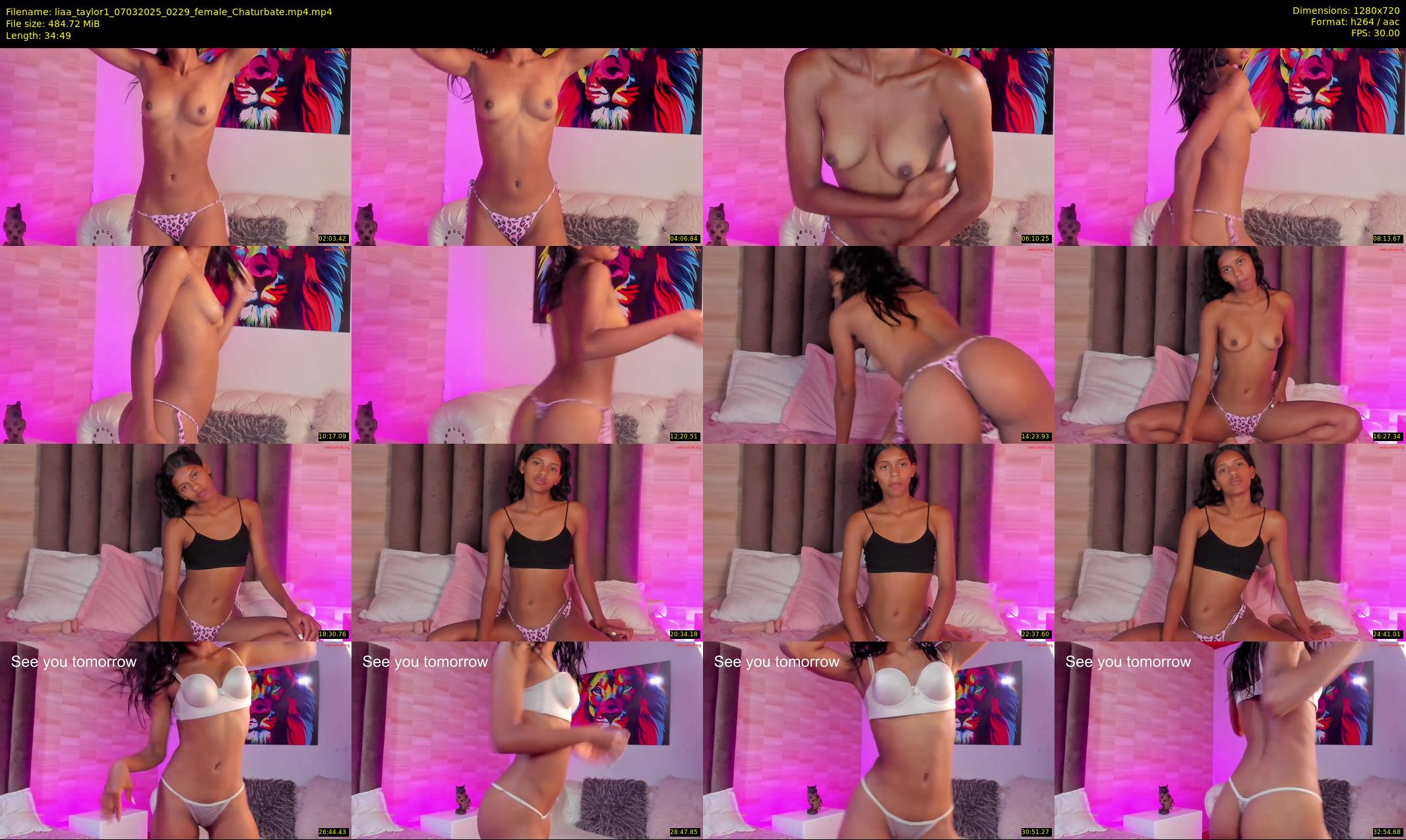 liaa_taylor1 — 35 minute Chaturbate female cam show recording, 720p, Mar 7, 2025