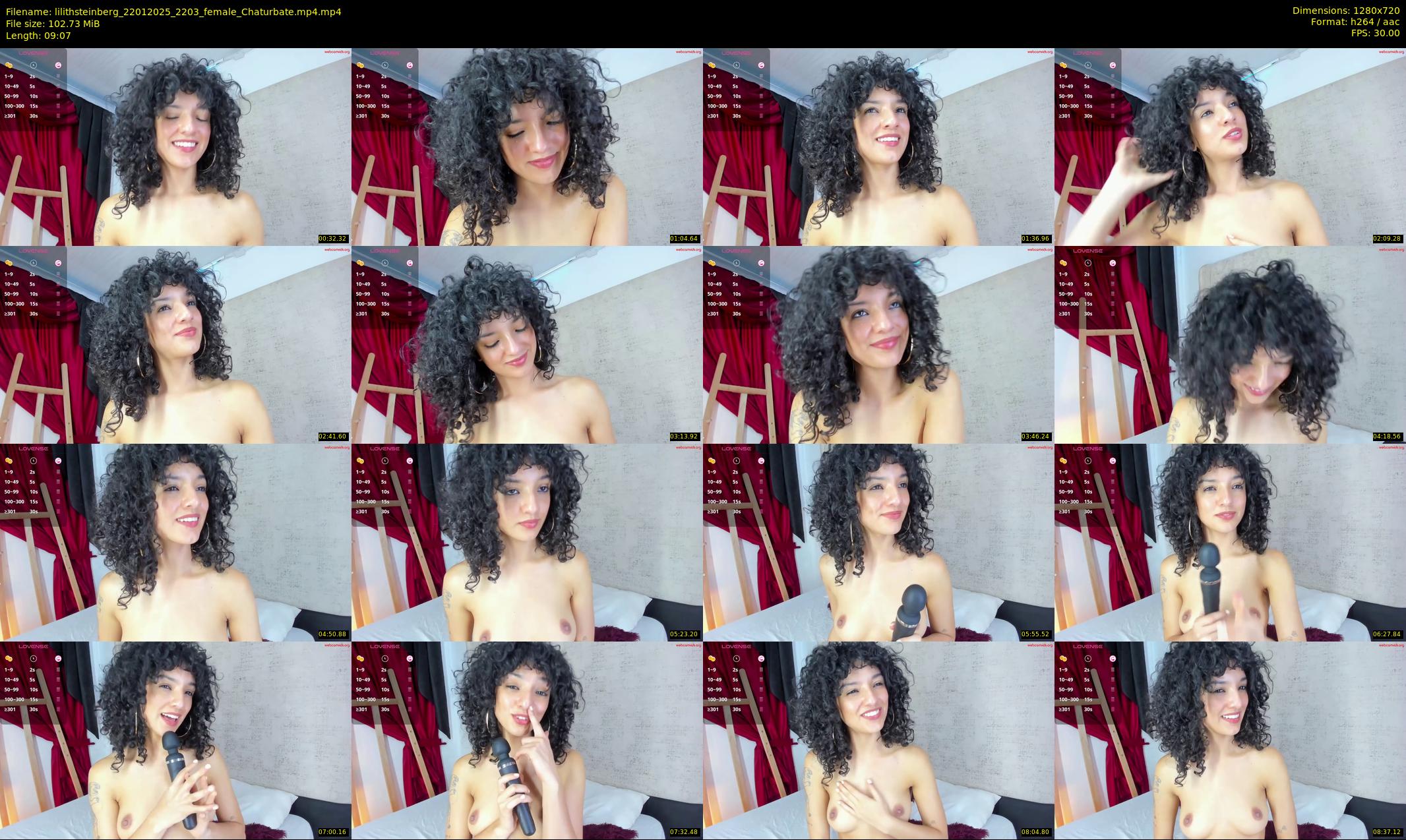 lilithsteinberg — 10 minute Chaturbate female cam show recording, 720p, Jan 22, 2025