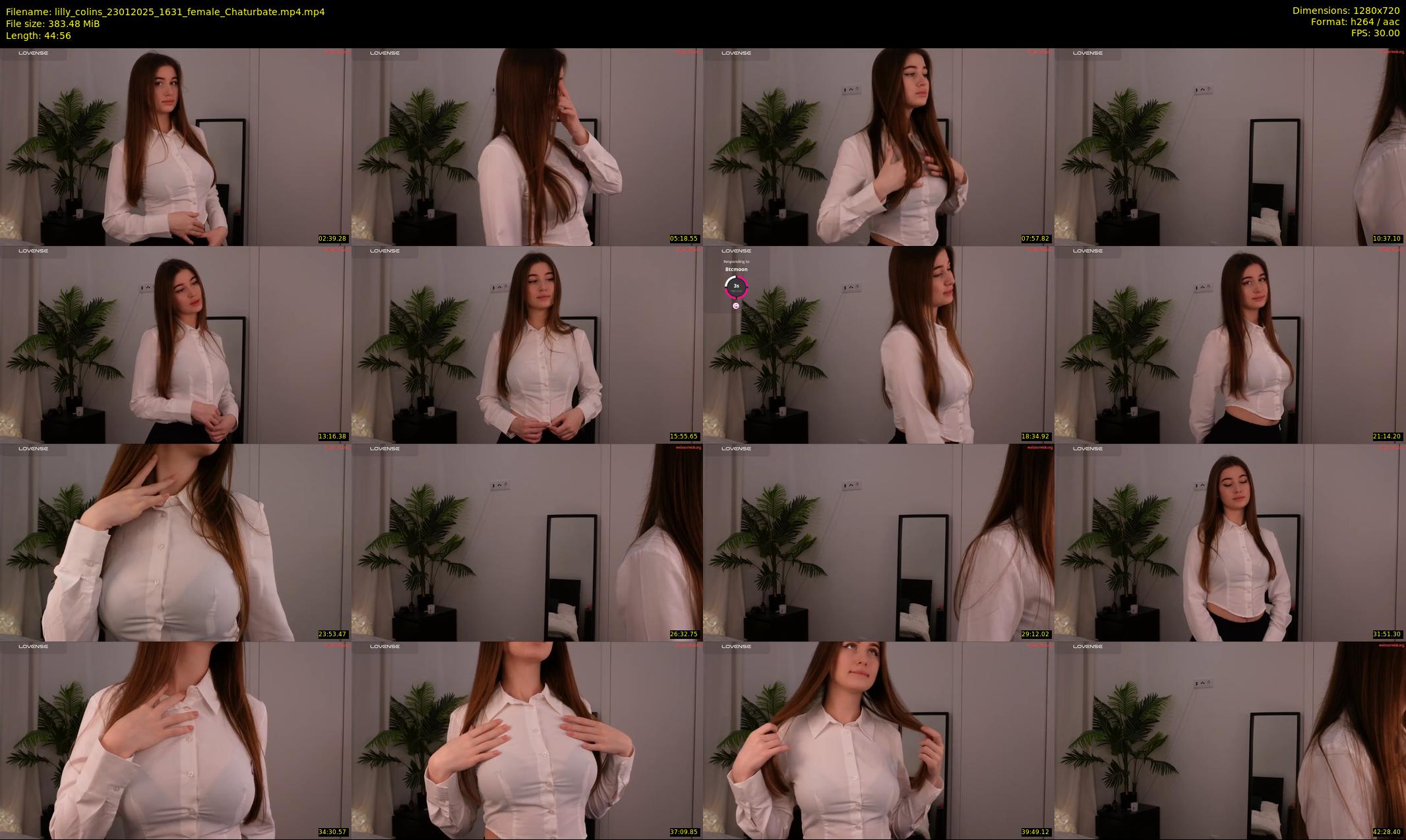 lilly_colins — 45 minute Chaturbate female cam show recording, 720p, Jan 23, 2025