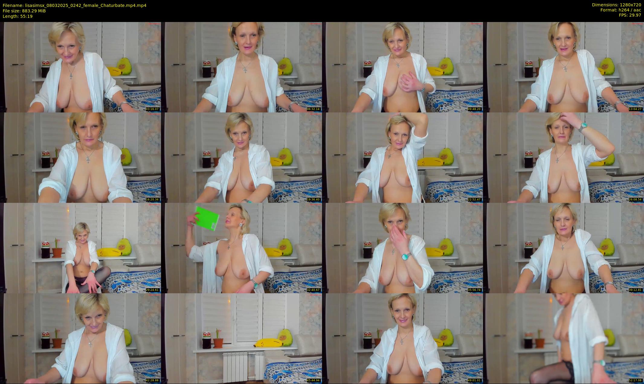 lisasimsx — 56 minute Chaturbate female cam show recording, 720p, Mar 8, 2025