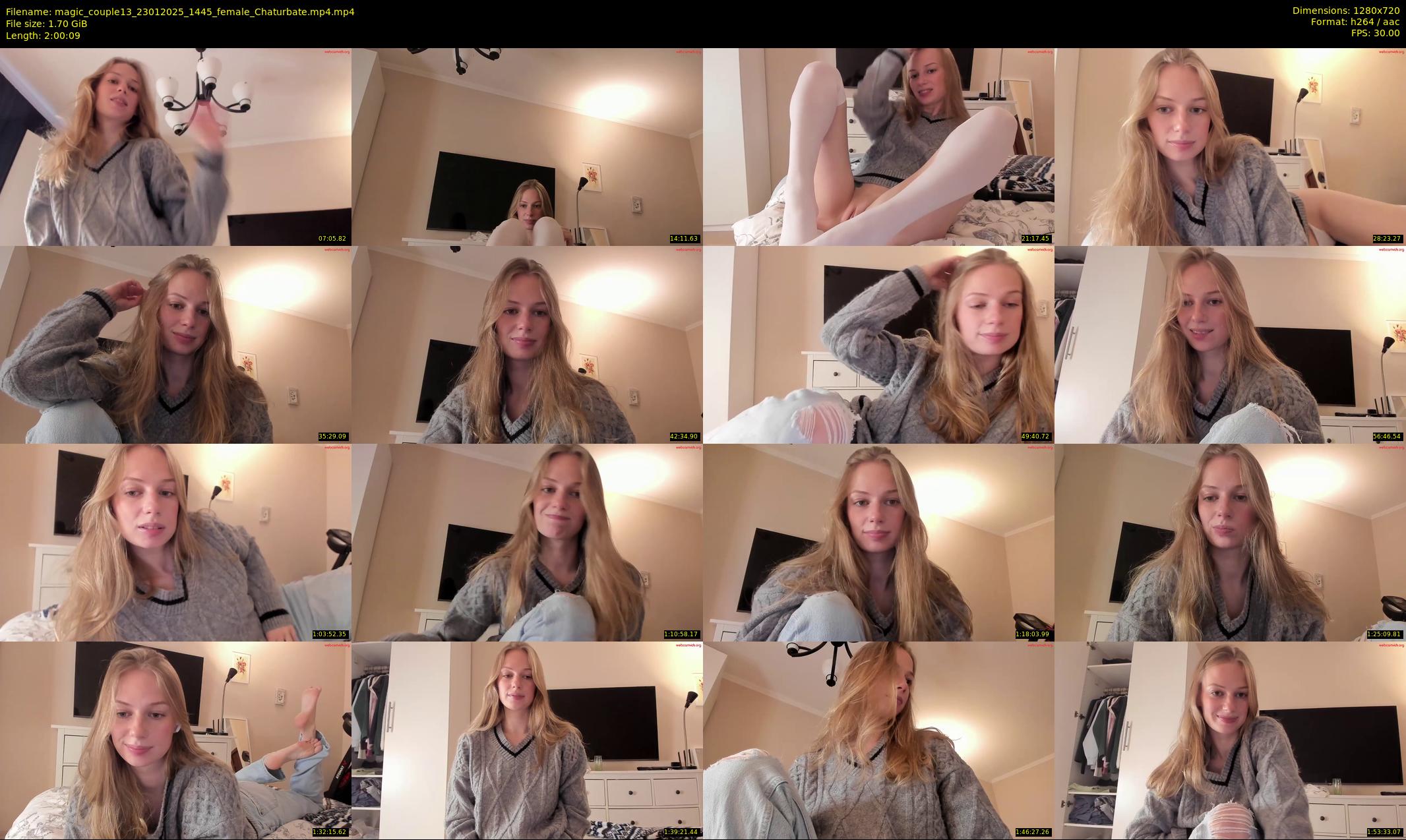 magic_couple13 — 121 minute Chaturbate couple cam show recording, 720p, Jan 23, 2025