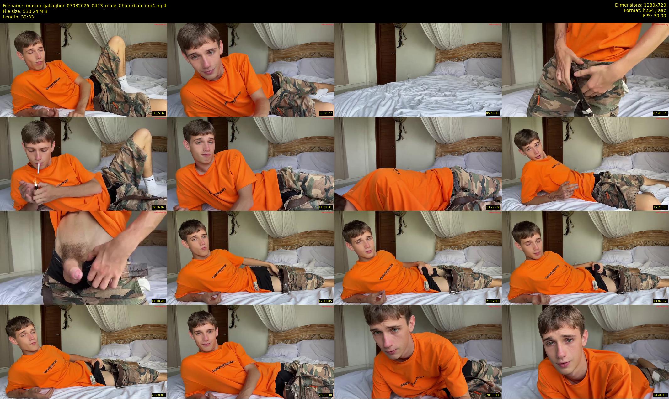 mason_gallagher — 33 minute Chaturbate male cam show recording, 720p, Mar 7, 2025