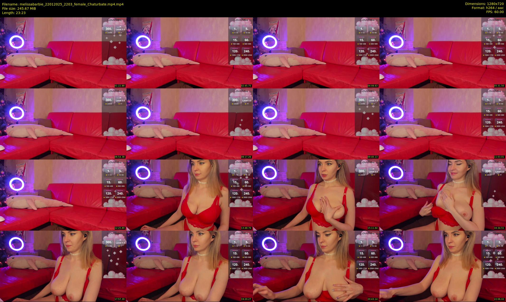 melissabarbie — 24 minute Chaturbate couple cam show recording, 720p, Jan 22, 2025