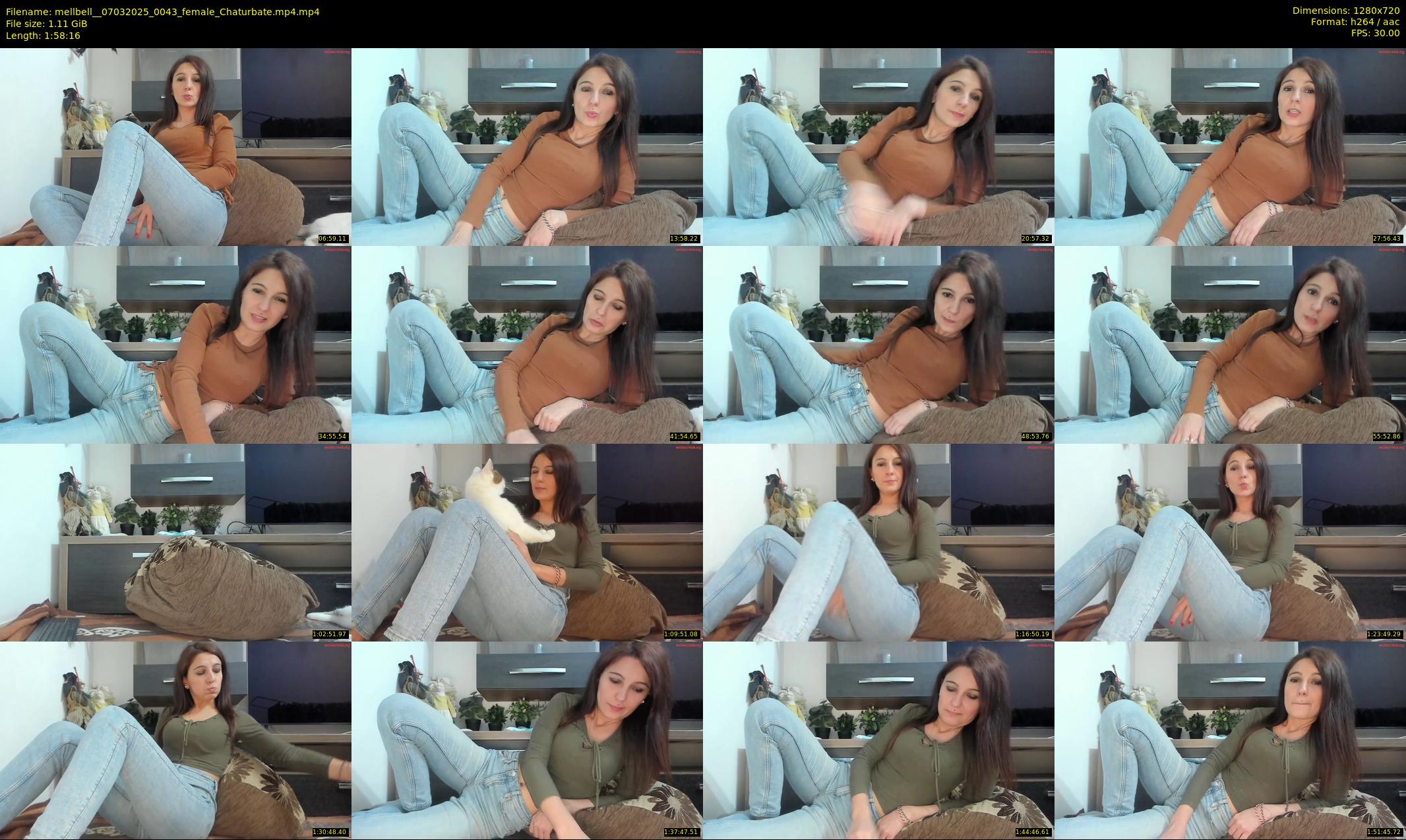 mellbell_ — 119 minute Chaturbate female cam show recording, 720p, Mar 7, 2025