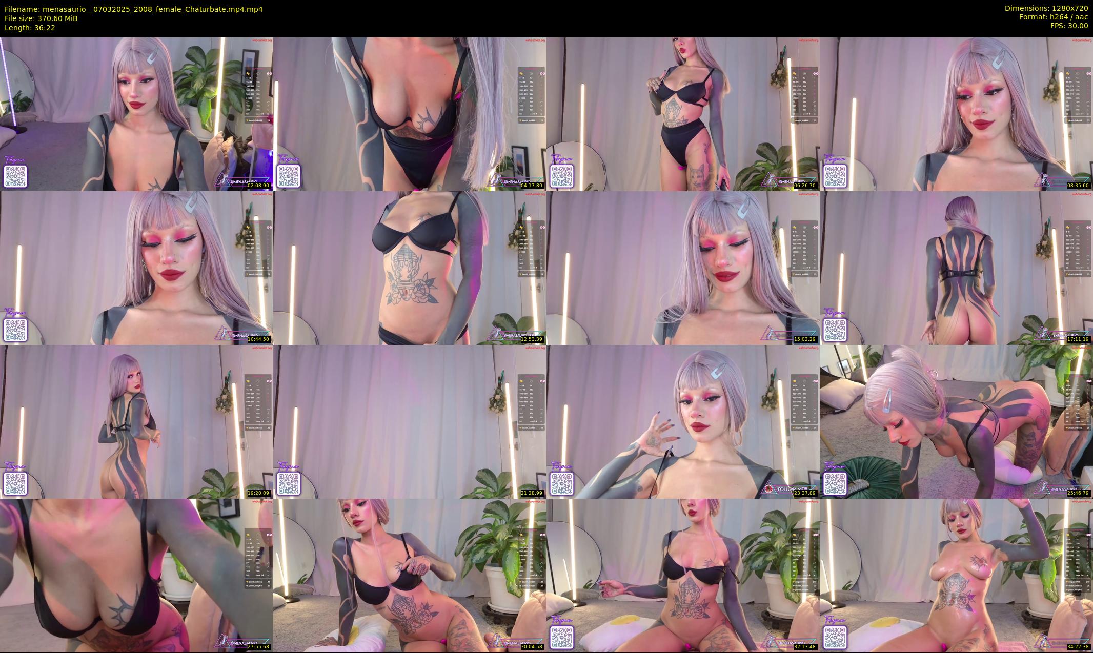 menasaurio_ — 37 minute Chaturbate female cam show recording, 720p, Mar 7, 2025