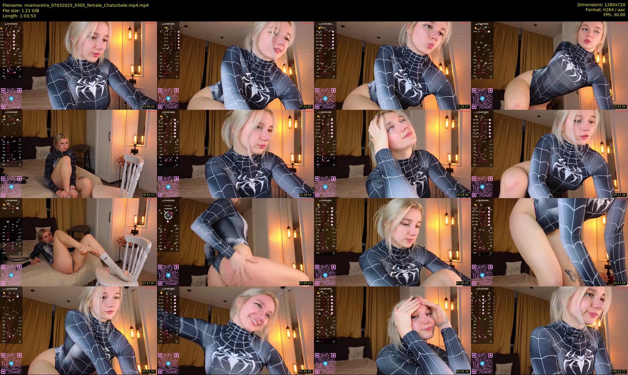 miamoreira — 64 minute Chaturbate female cam show recording, 720p, Mar 7, 2025