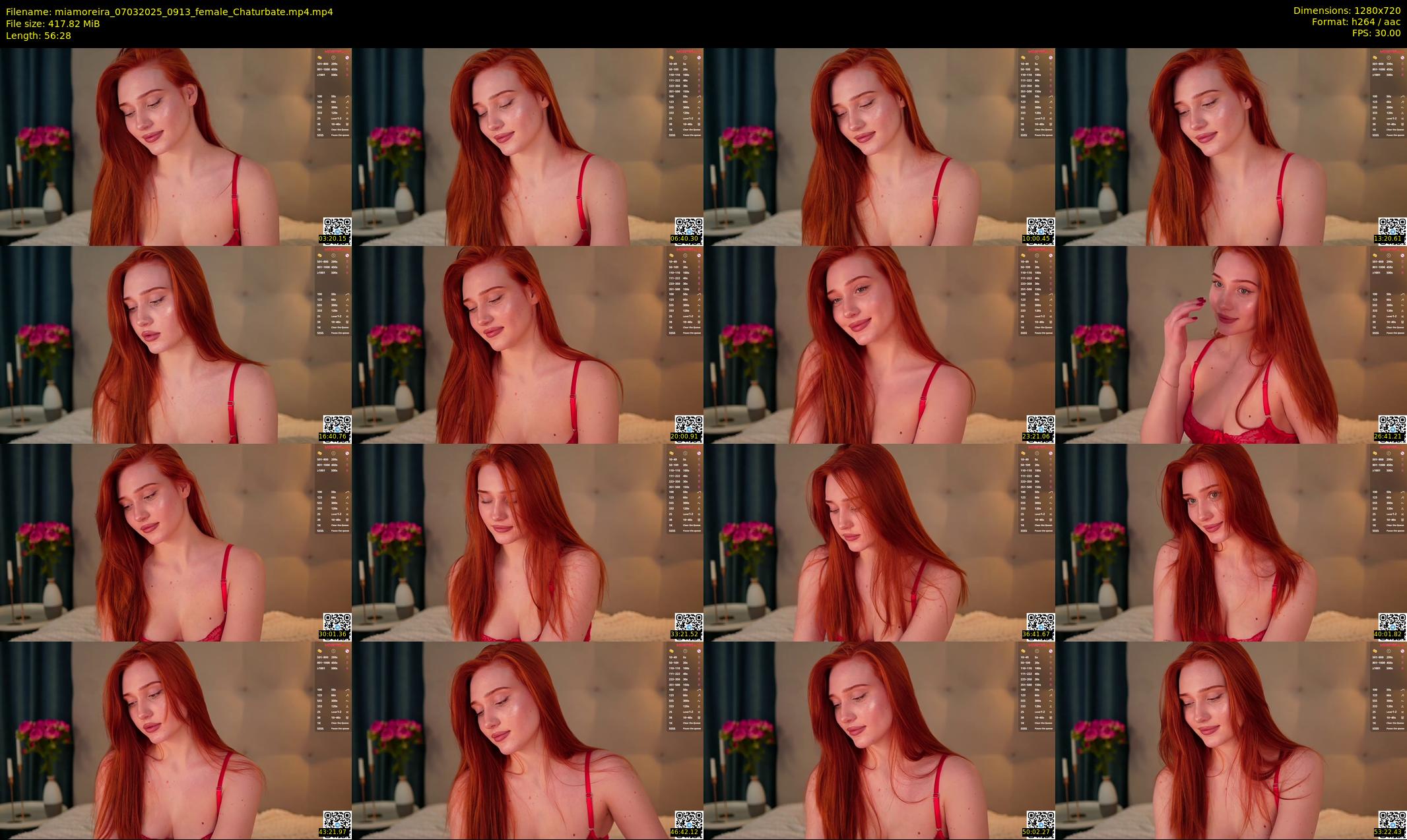 miamoreira — 57 minute Chaturbate female cam show recording, 720p, Mar 7, 2025