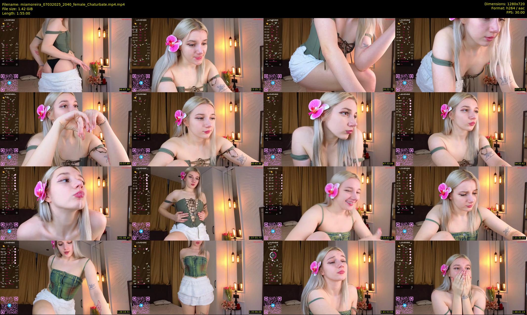 miamoreira — 115 minute Chaturbate female cam show recording, 720p, Mar 7, 2025