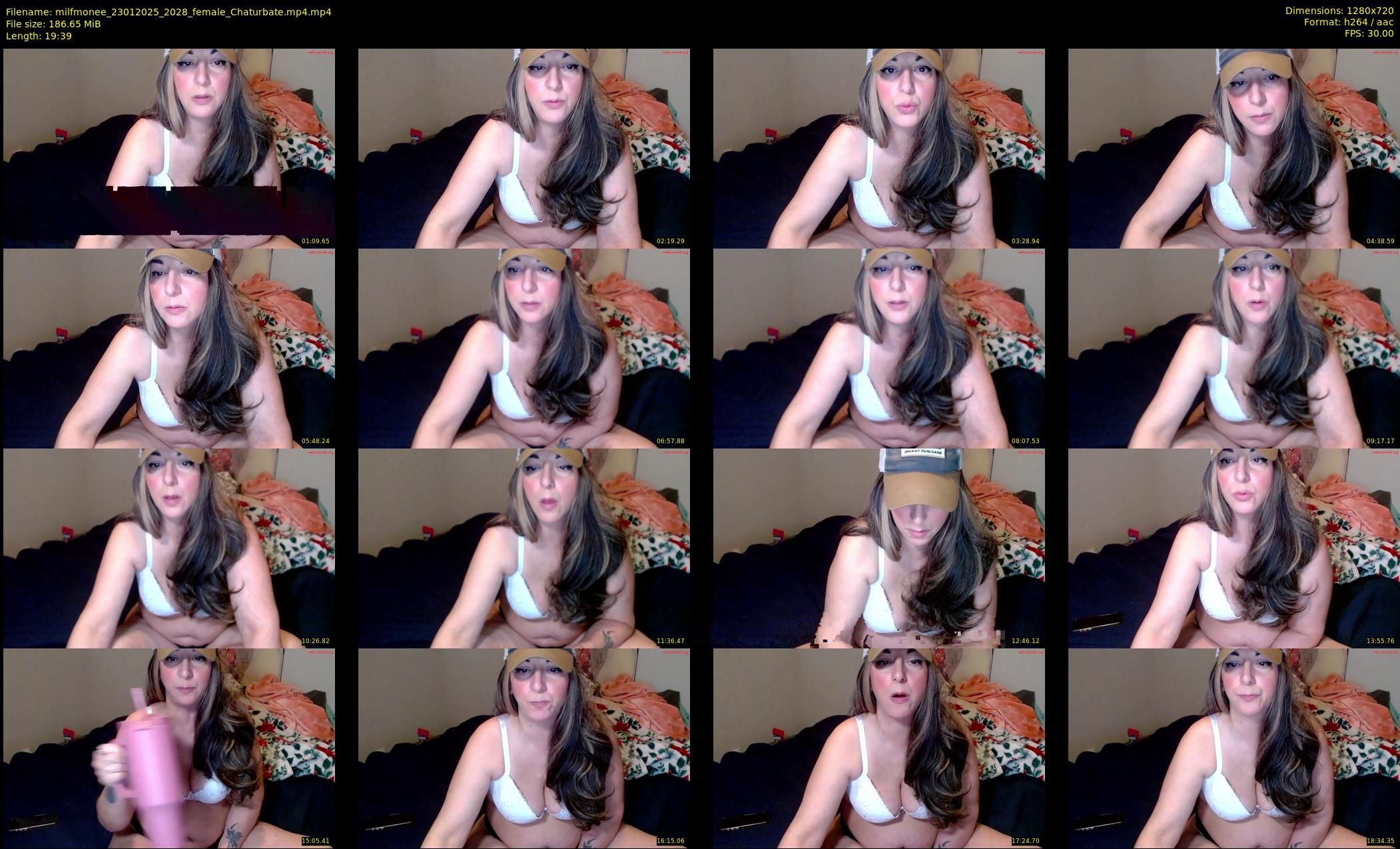 milfmonee — 20 minute Chaturbate female cam show recording, 720p, Jan 23, 2025