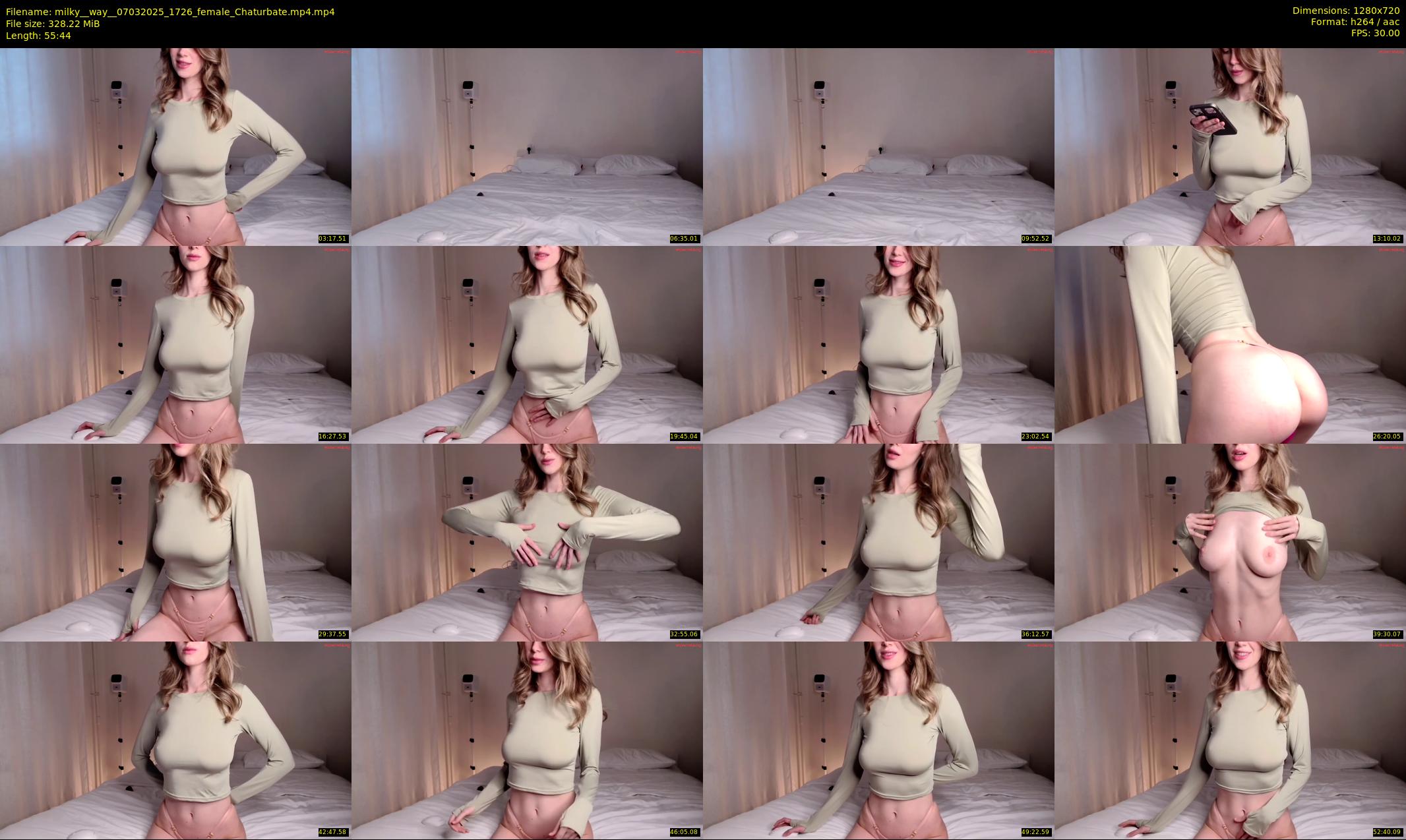 milky__way_ — 56 minute Chaturbate female cam show recording, 720p, Mar 7, 2025