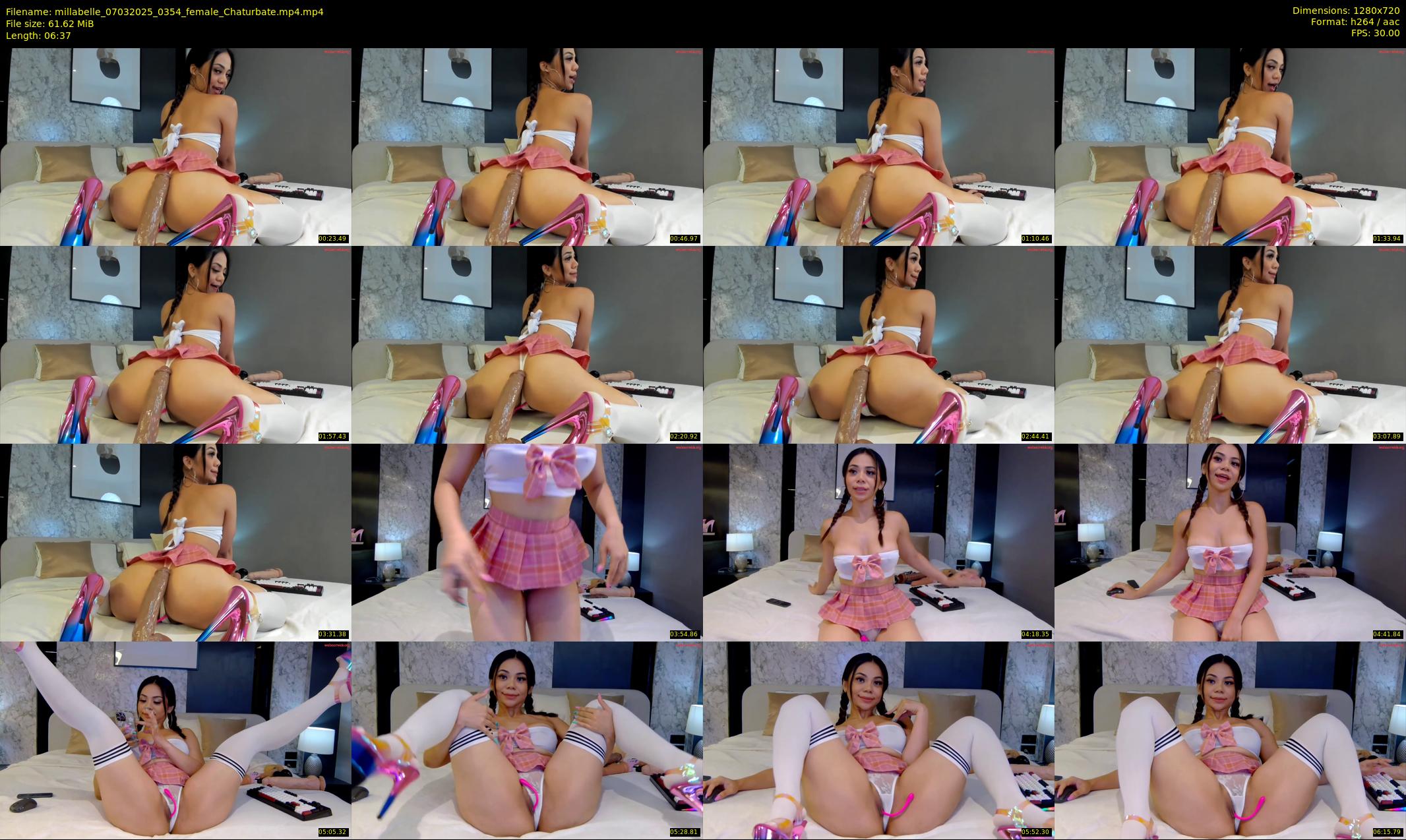 millabelle — 7 minute Chaturbate female cam show recording, 720p, Mar 7, 2025